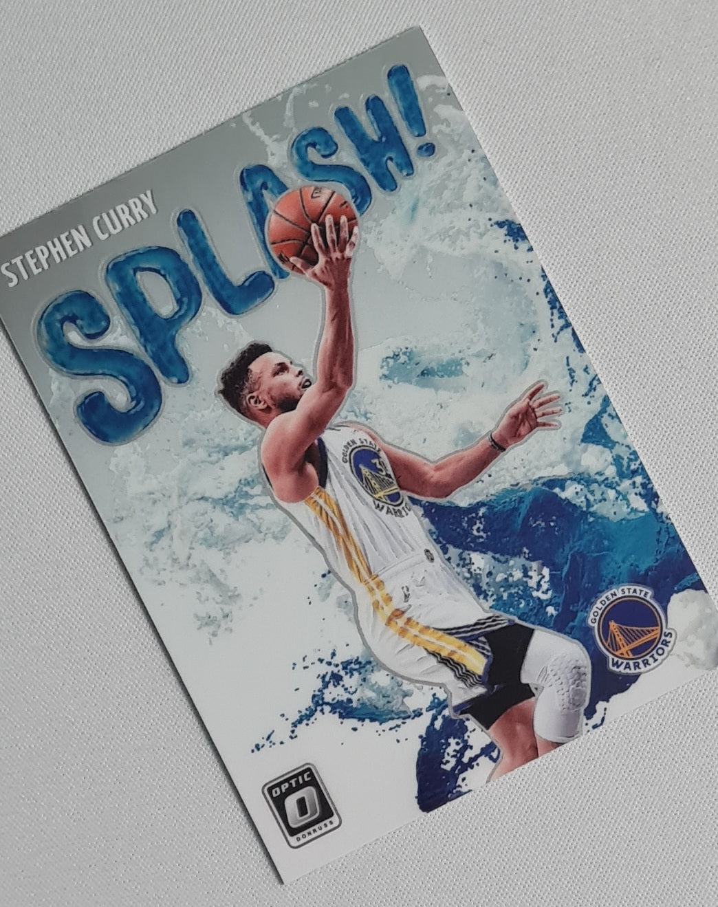 Stephen Curry - 2021/22 Panini Donruss Optic Basketball SPLASH! - Basketball NBA Golden State Warriors #1