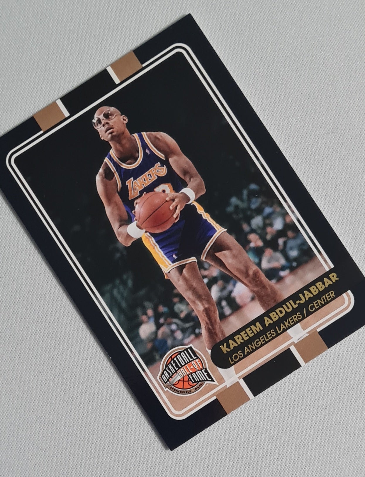 Kareem Abdul-Jabbar - 2010 Panini Basketball Hall of Fame NBA L.A. Lakers #1 /199