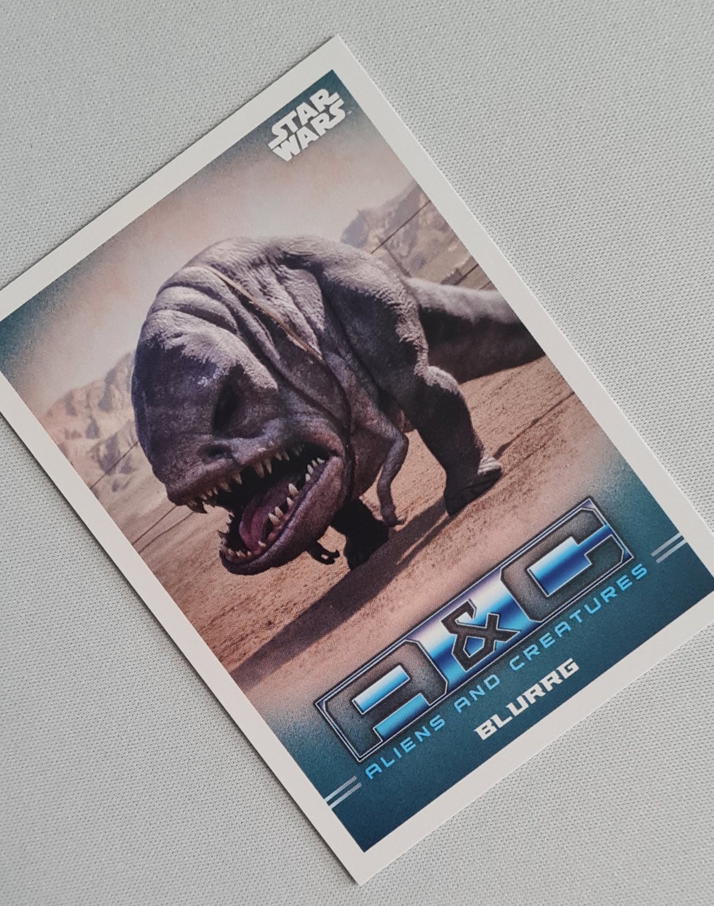 Blurrg - 2021 Topps The Mandalorian Star Wars - Reptile Aliens & Creatures #AC-1