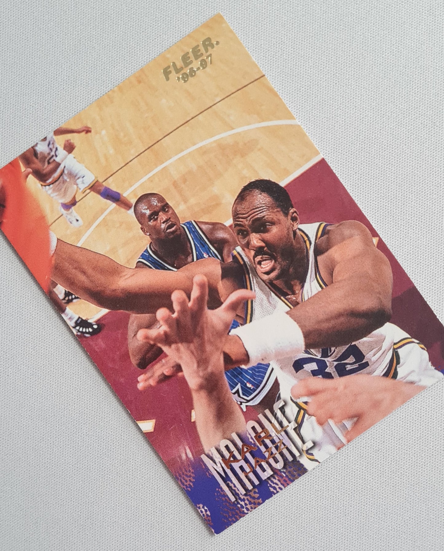 Karl Malone - 1996/97 Fleer/Skybox NBA Basketball Utah Jazz #110