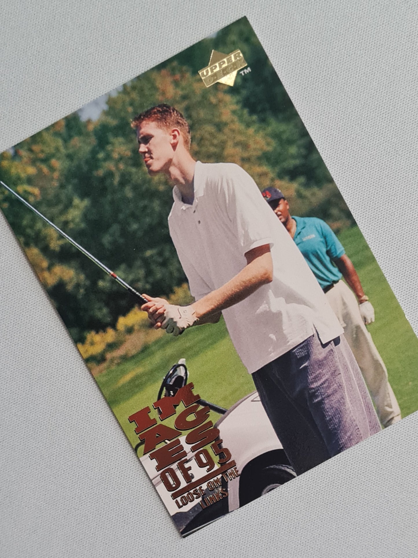 Shawn Bradley - 1995 Upper Deck Hologram Combination Loose on the Links (Nets) #331