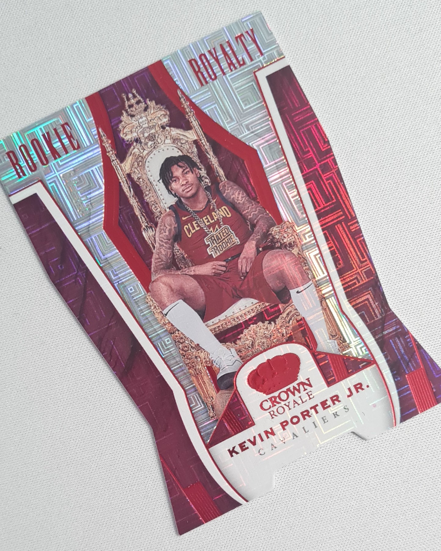 Kevin Porter Jr. - 2019/20 Panini Crown Royal Basketball NBA Cavaliers - Rookie Royalty Red #28 /49