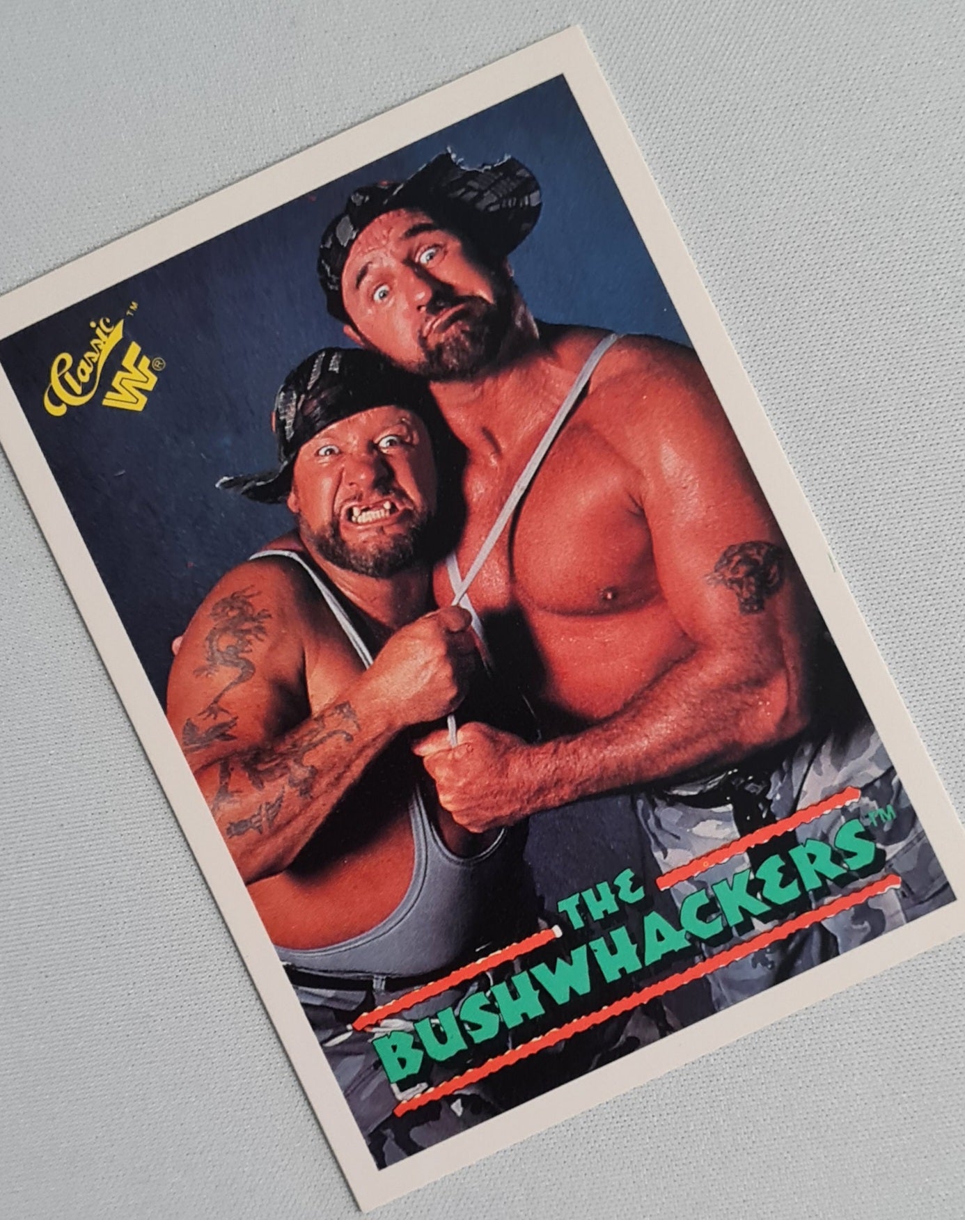 The Bushwhackers -1990 Titansport WWF Classic "Butch & Luke" #148