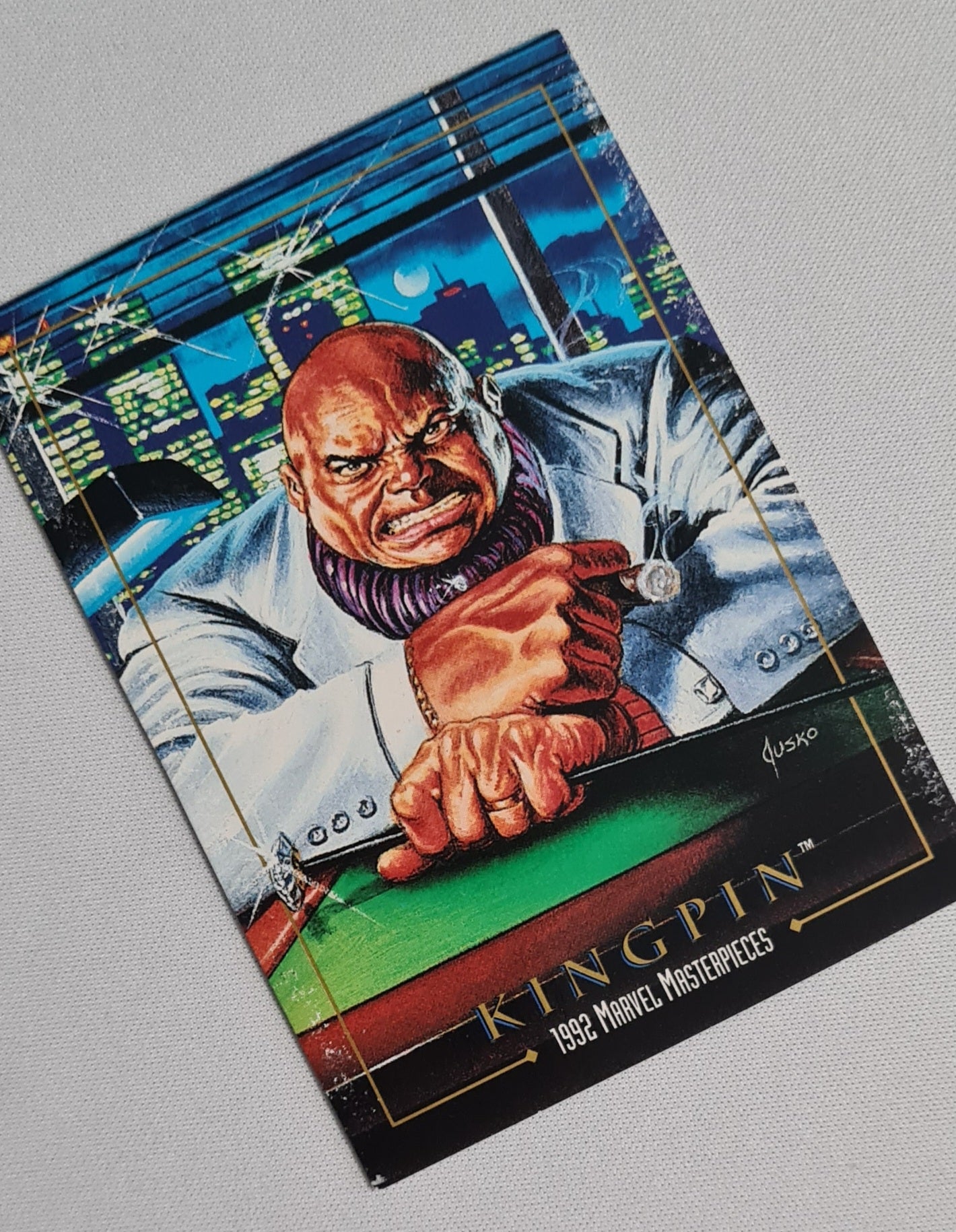 Kingpin - 1992 Marvel Entertainments SkyBox Marvel Masterpieces #43
