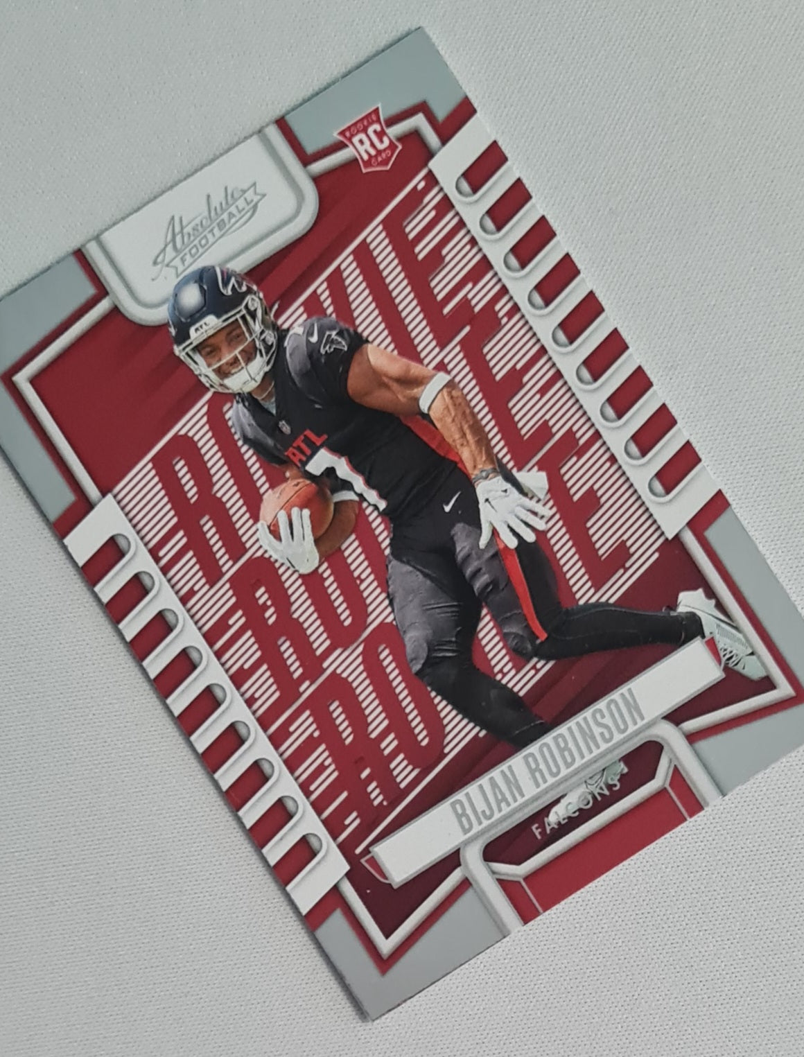 Bijan Robinson - 2023 Panini Absolute Football NFL Atlanta Hawks #106