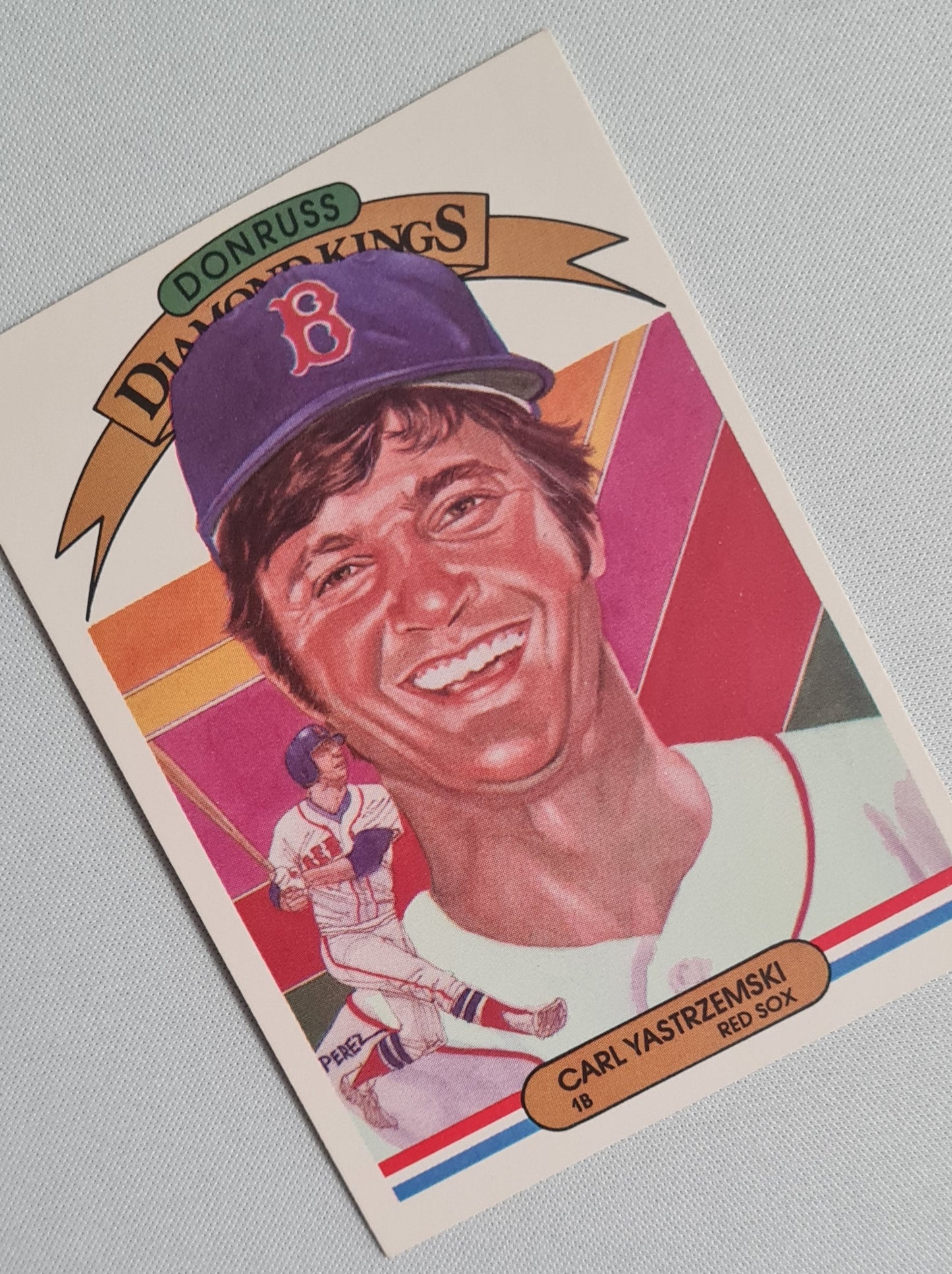 Carl Yastrzemski - 1982 Donruss Diamond Kings Red Socks #25