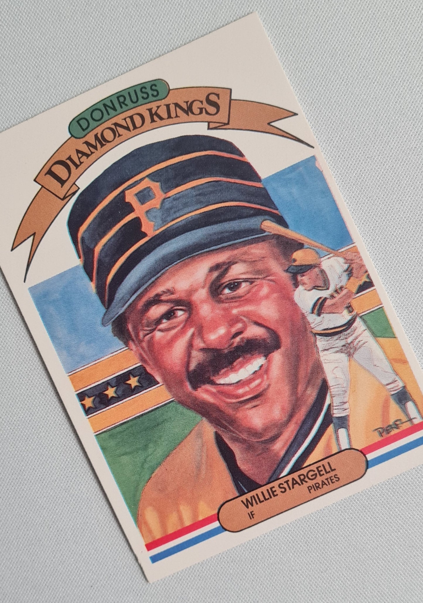 Willie Stargell - 1982 Donruss Diamond Kings Pirates #8