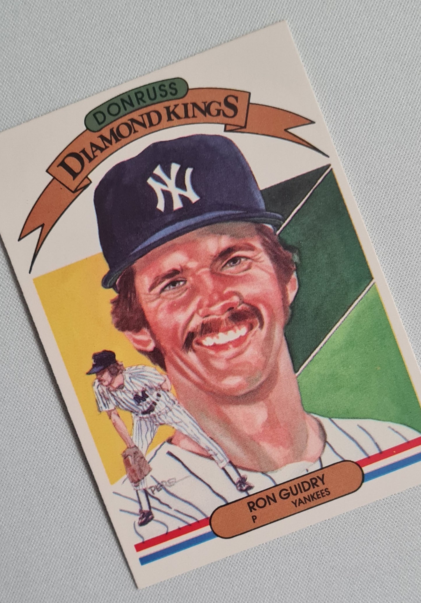 Ron Guidry - 1982 Donruss Diamond Kings Yankees #17