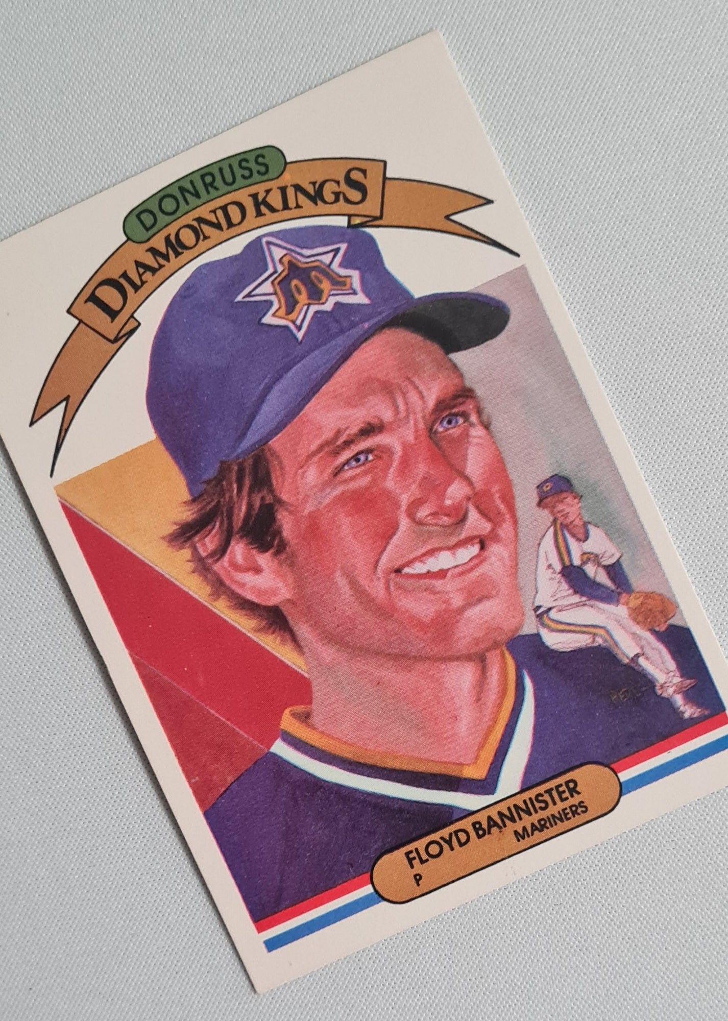 Floyd Bannister - 1982 Donruss Diamond Kings Mariners #21
