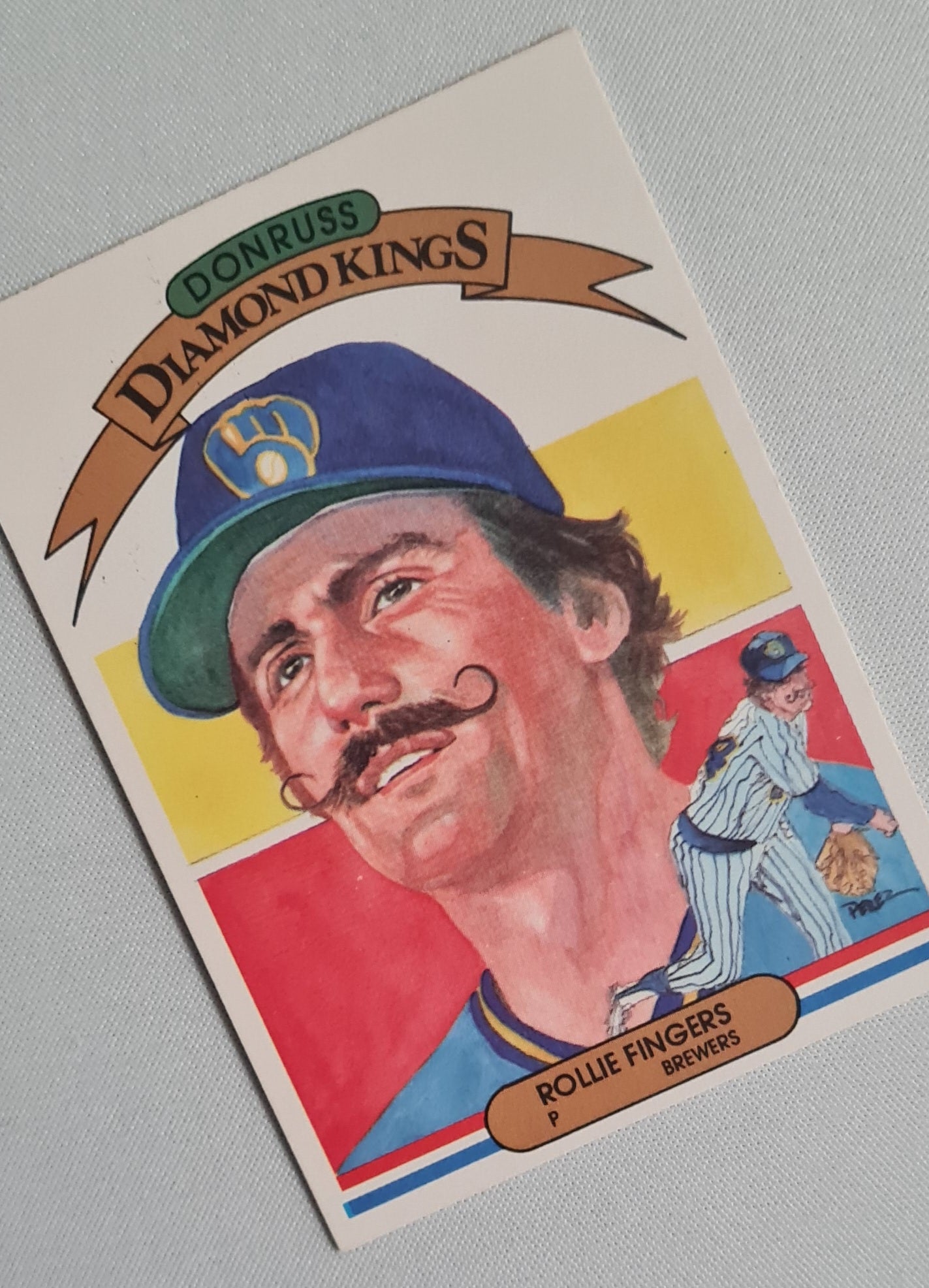 Rollie Fingers - 1982 Donruss Diamond Kings Brewers #2