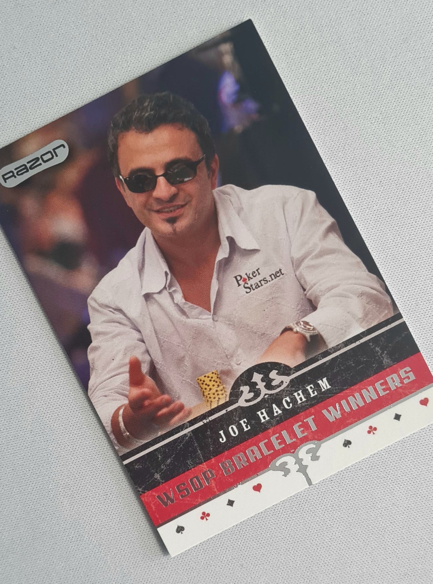 Joe Hachem - 2006 Razor Entertainment WSOP Bracelet Winners - POKER Star #72