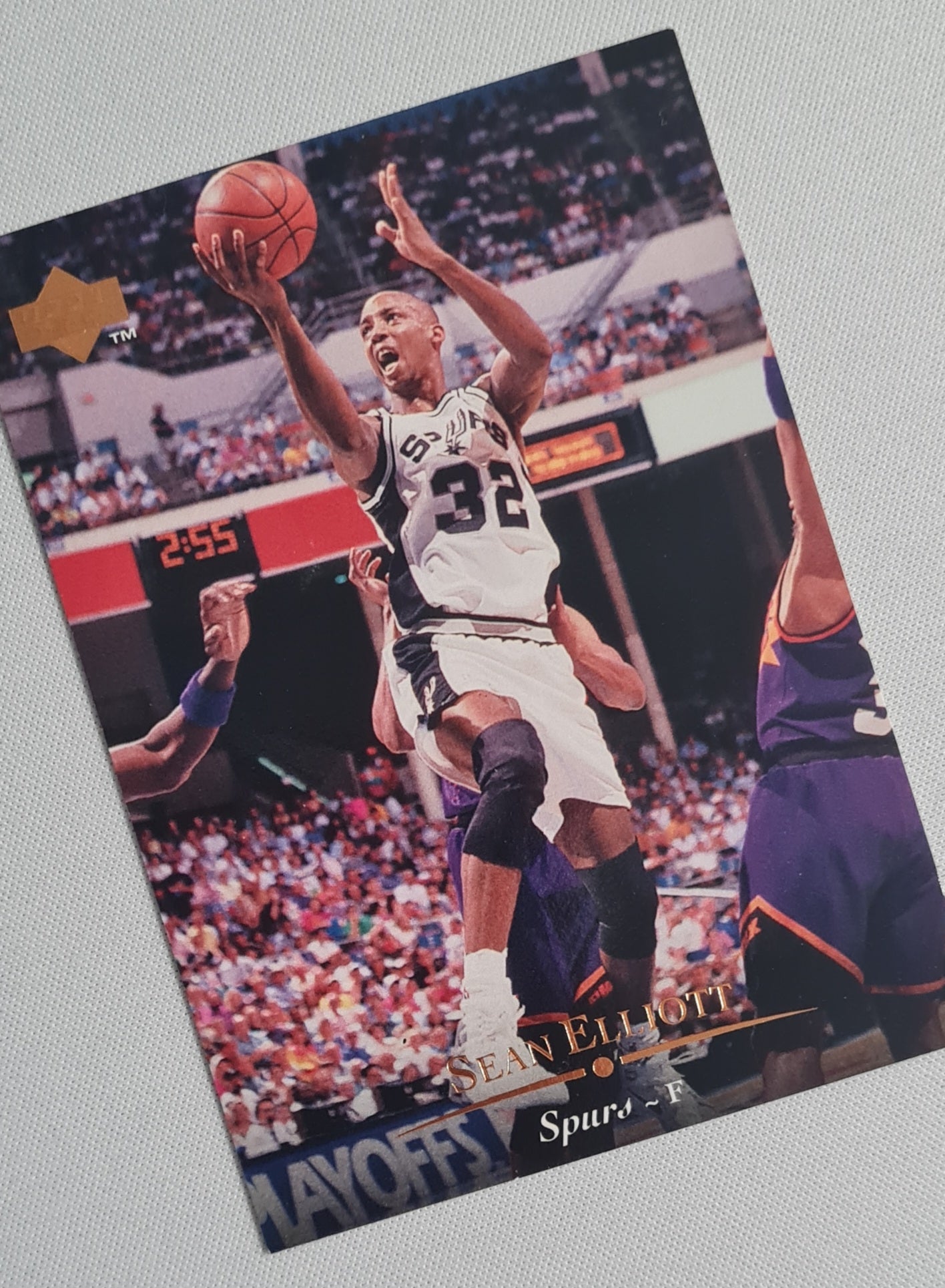 Sean Elliott - 1995 Upper Deck NBA Basketball San Antonio Spurs #60