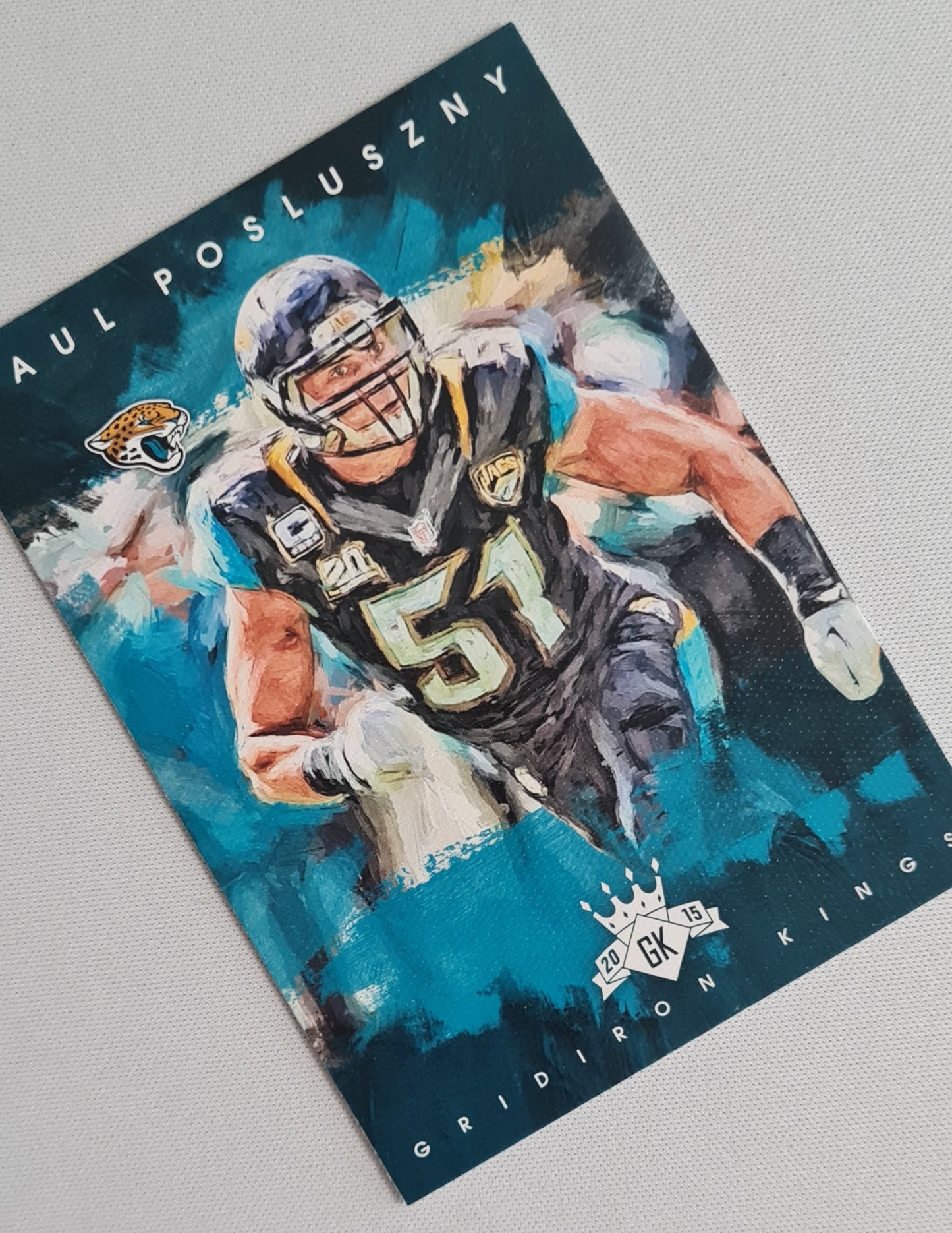 Paul Posluszny - 2015 Panini Gridiron Kings Football NFL Jacksonville Jaguars #98