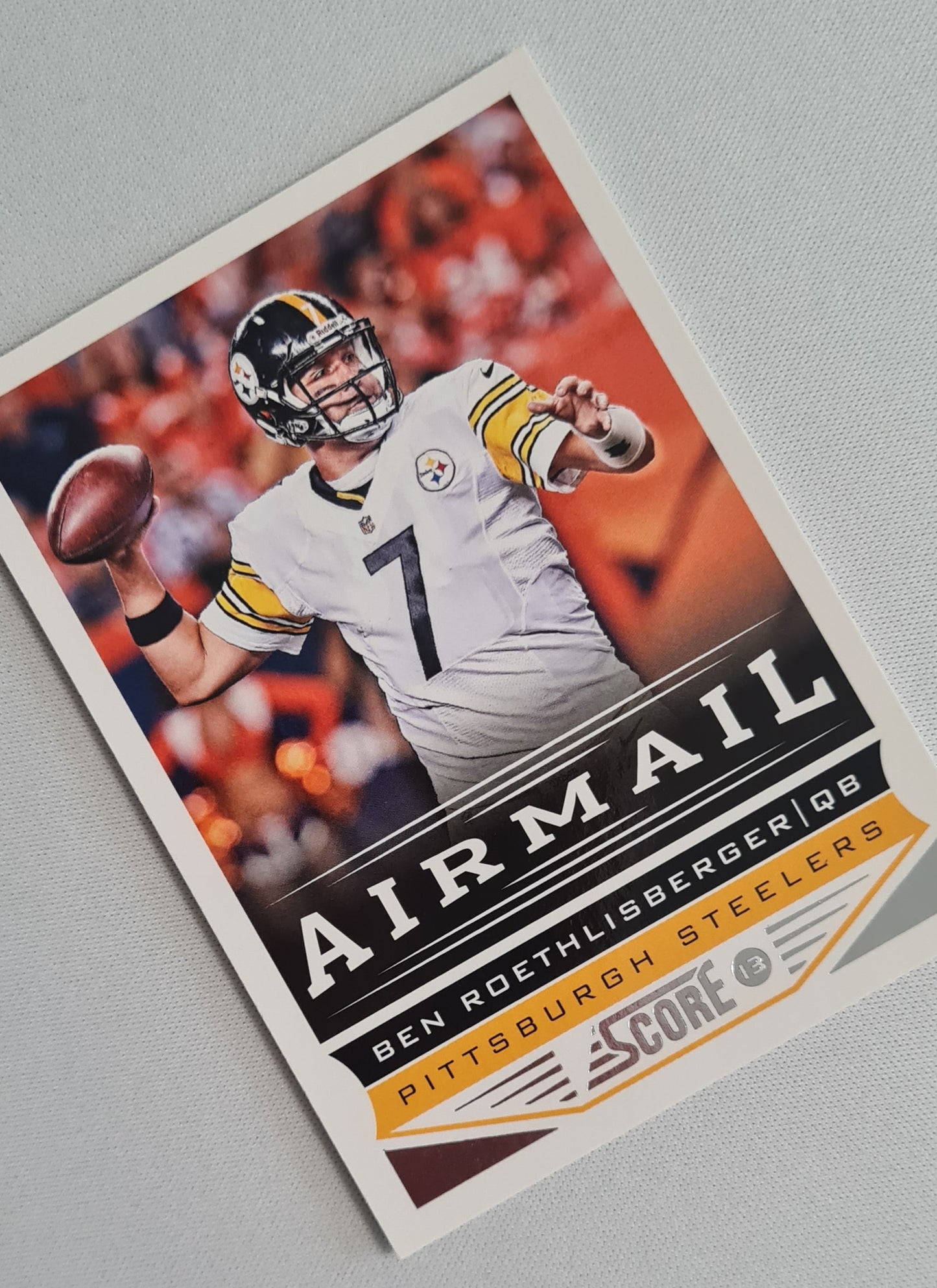 Ben Roethlisberger - 2013 Panini Score Football NFL Football Airmail - Pittsburgh Steelers #245