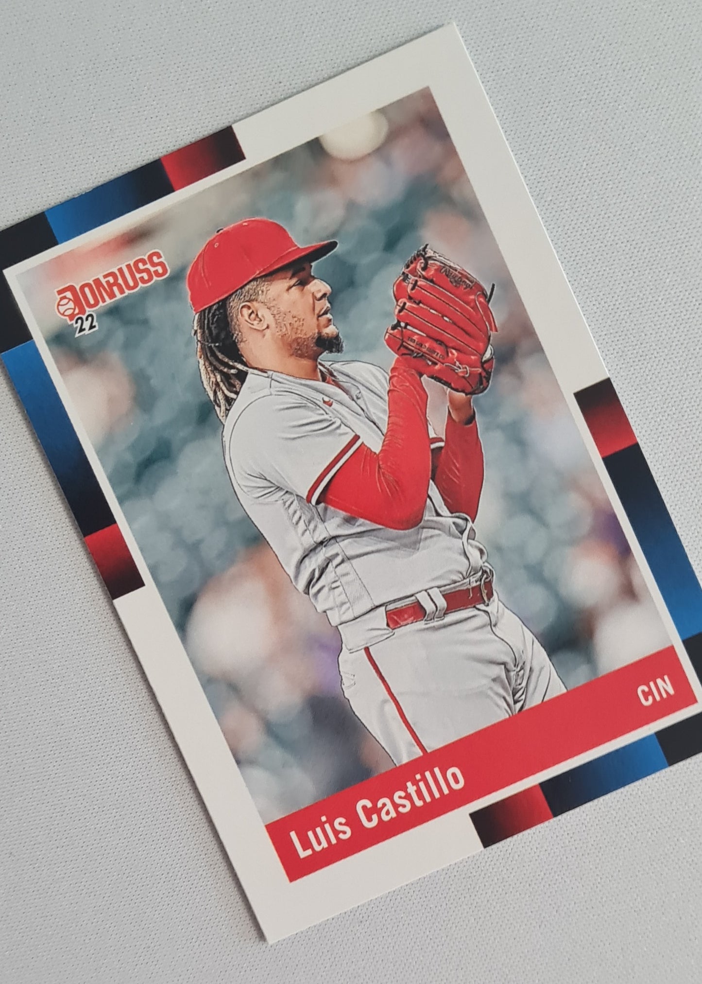 Luis Castillo - 2022 Panini Donruss Baseball 1988 Retro MLB Cincinnati Reds #253