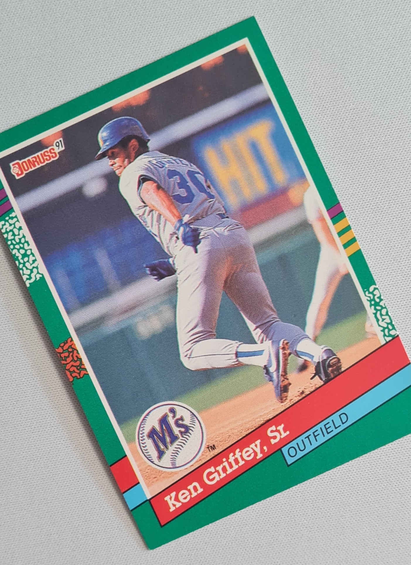 Ken Griffey Sr. - 1990 Donruss Leaf MLB Baseball Seattle Mariners #452