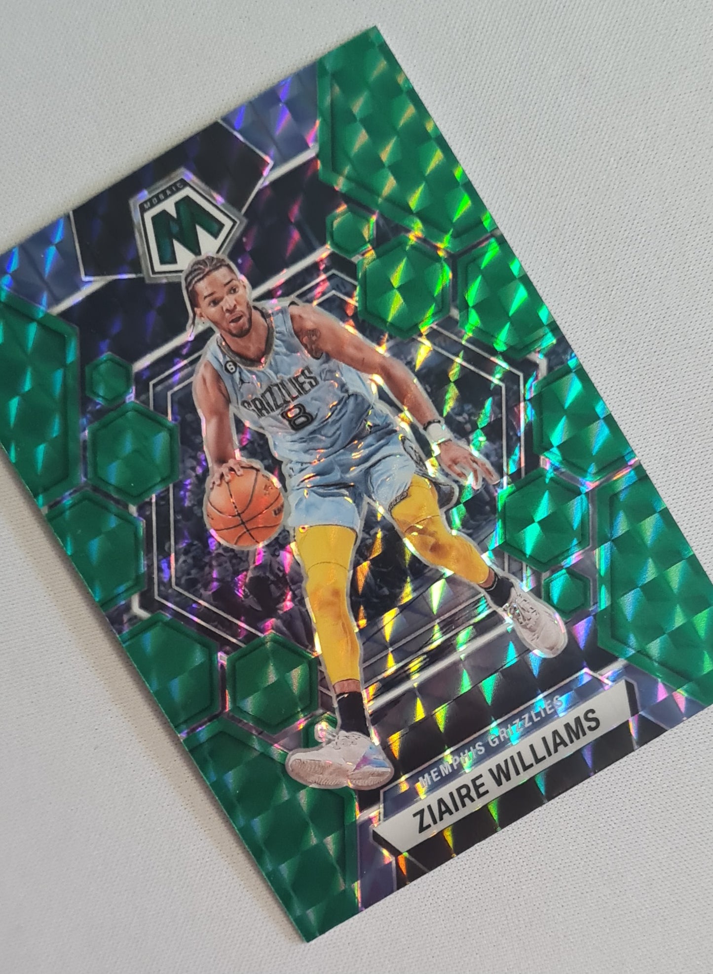 Ziaire Williams - 2022/23 Panini Mosaic Basketball NBA Memphis Grizzlies #163 Green Mosaic