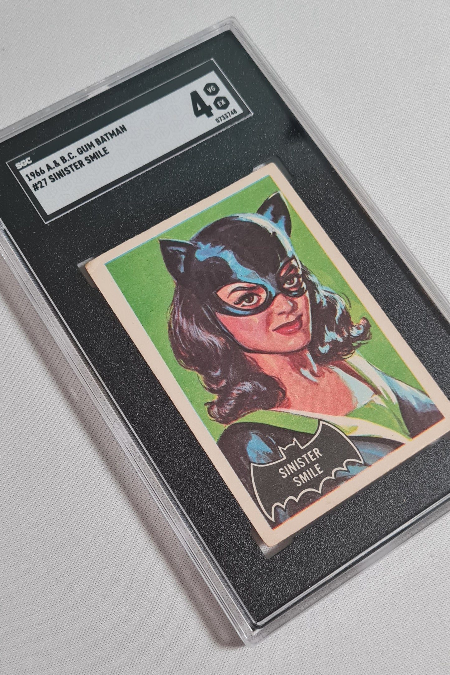 Batman - 1966 A. & B.C. Gum Sinister Smile SGC 4 #27
