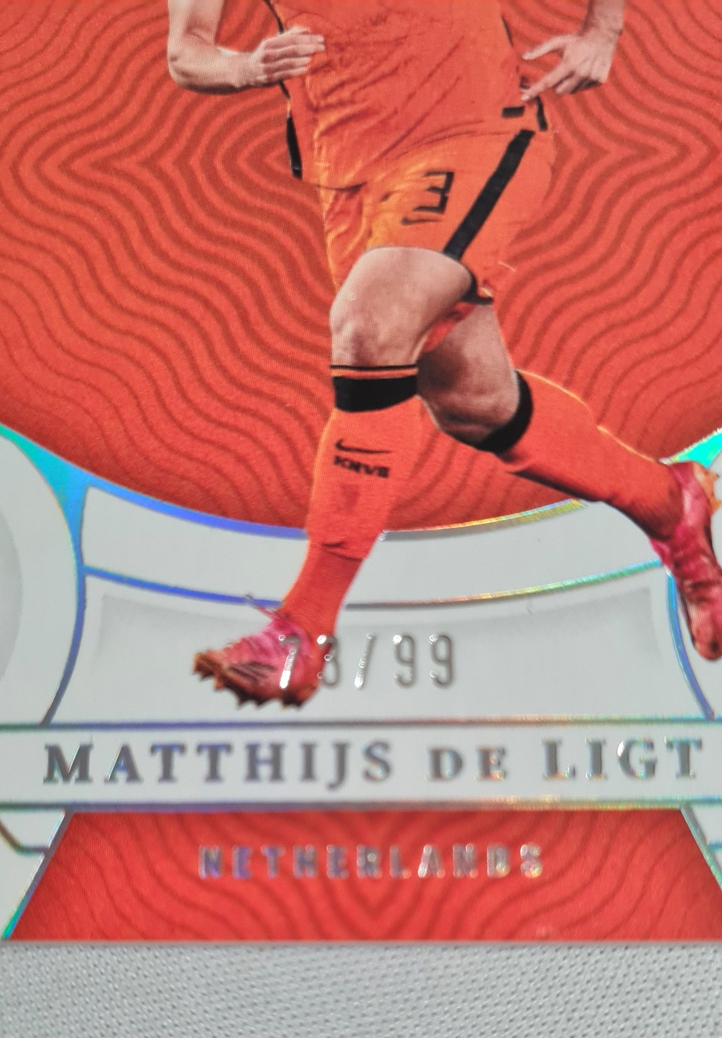 Matthijs De Ligt - 2022 Panini National Treasures Road to FIFA World Cup /99 #93 Netherlands