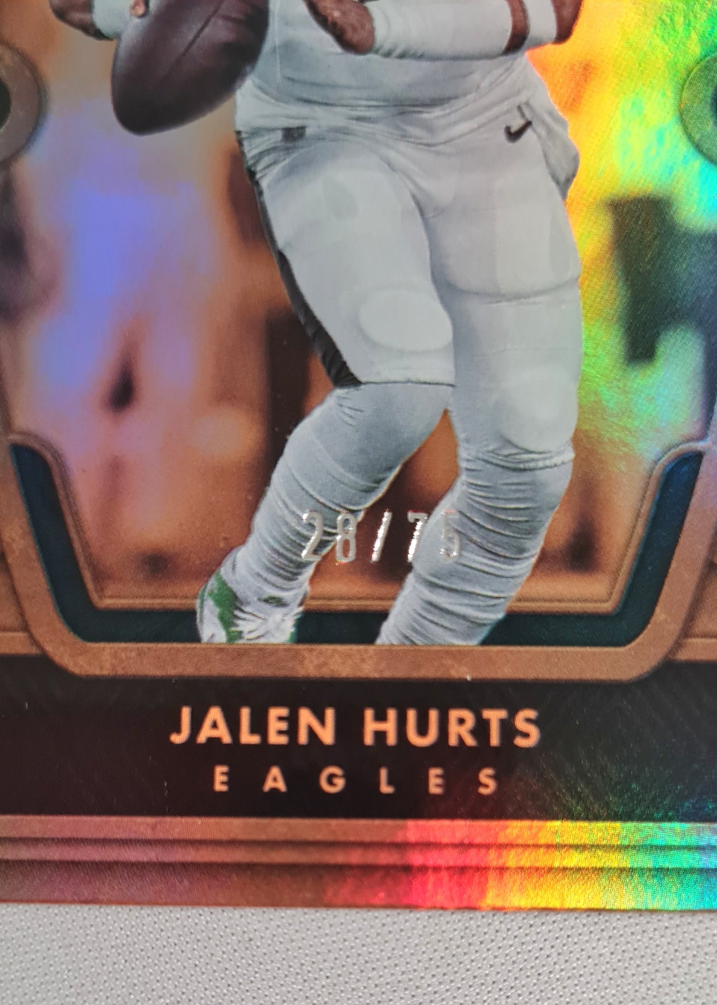 Jalen Hurts - 2024 Panini Gold Standard Platinum /75 #79 Philadelphia Eagles