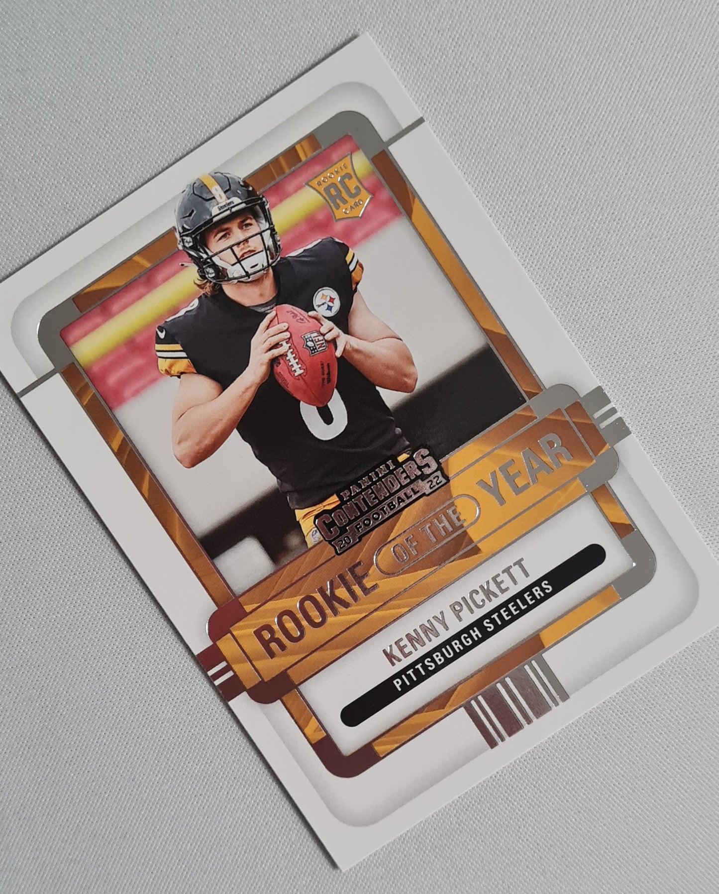 Kenny Pickett - 2022 Panini Contender Football Rookie of the Year (RC) NFL Steelers #ROY-KPI