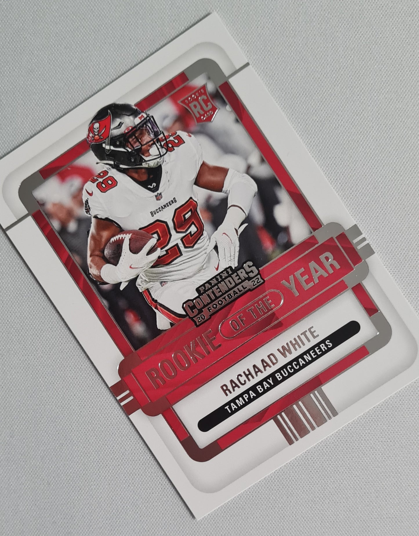 Rachaad White - 2022 Panini Contender Football Rookie of the Year (RC) NFL Buccaneers #ROY-RWH