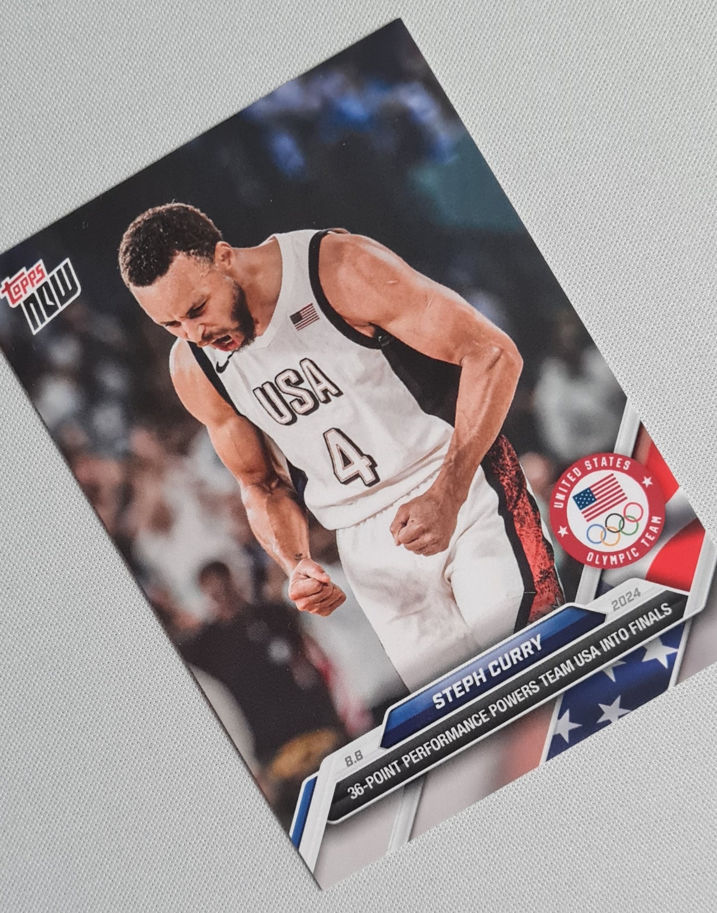 Steph Curry - 2024 Topps Now Olympic Year - Team USA #22