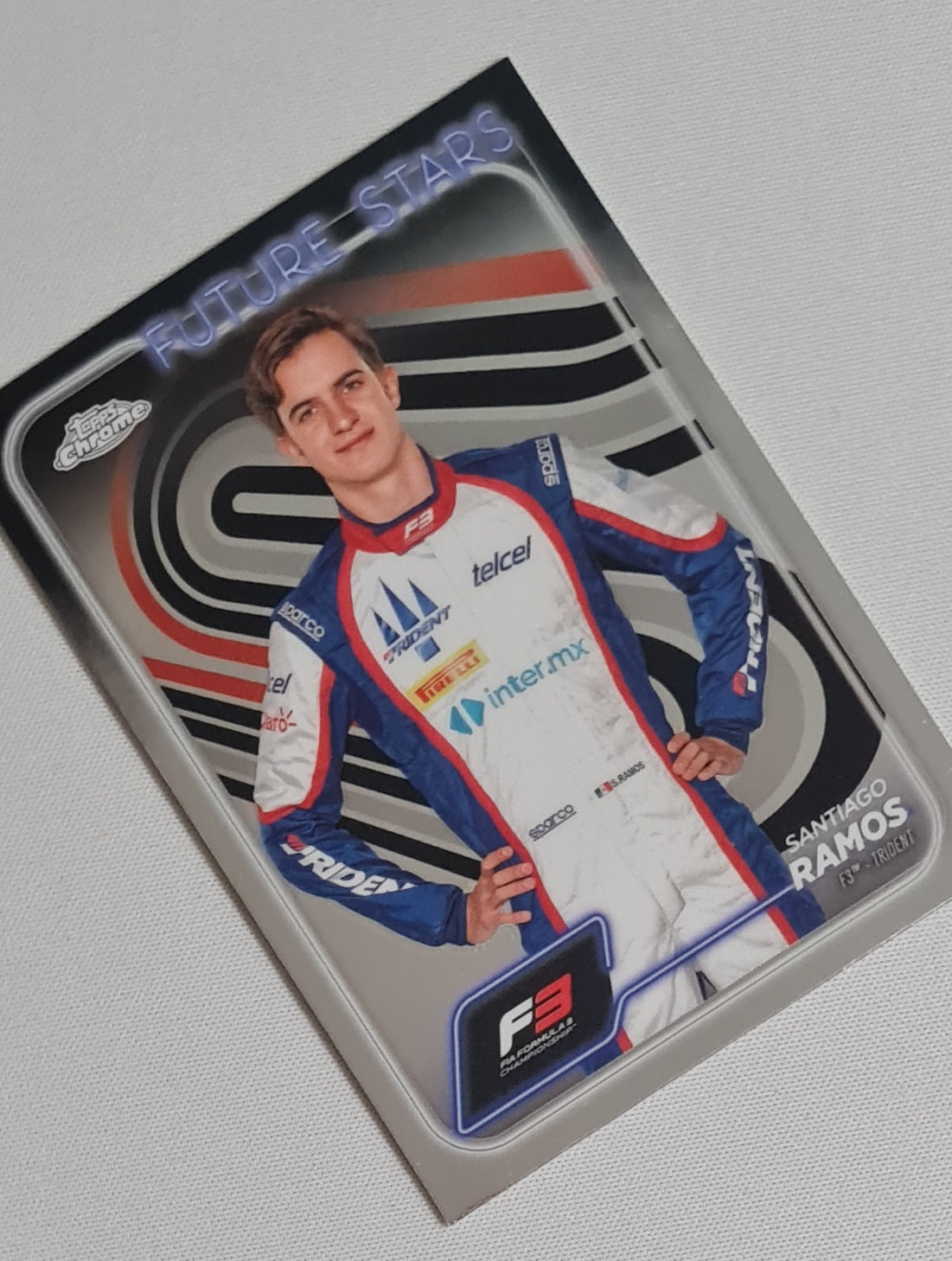 Santiago Ramos - 2024 Topps Chrome Racing Future Stars F3 #48