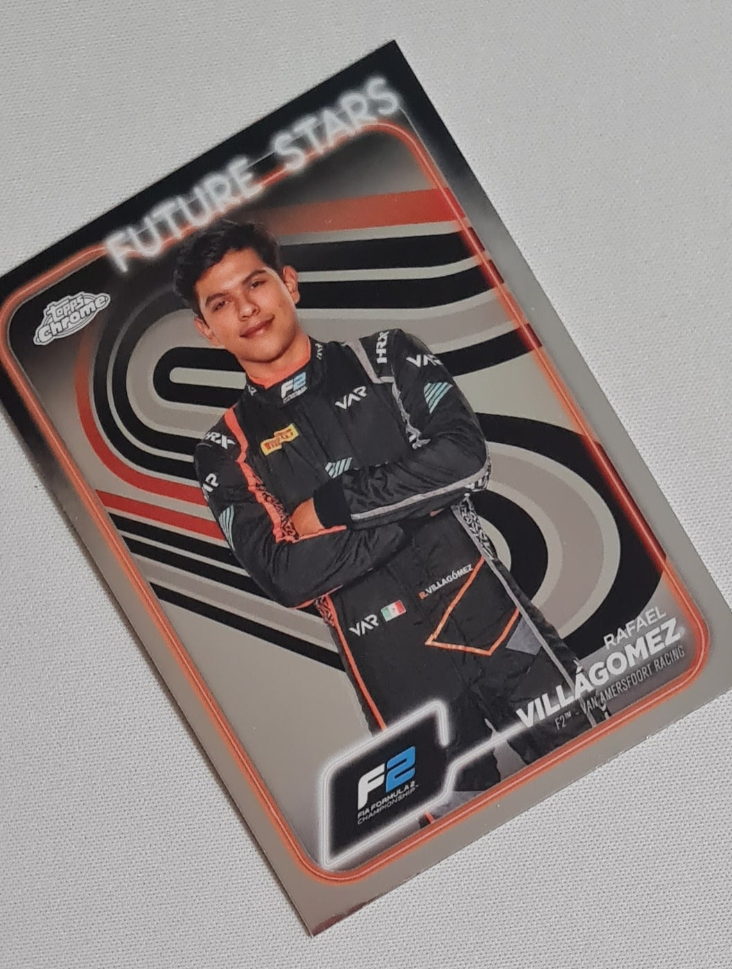 Rafael Villagomez - 2024 Topps Chrome Racing Future Stars F2 #40