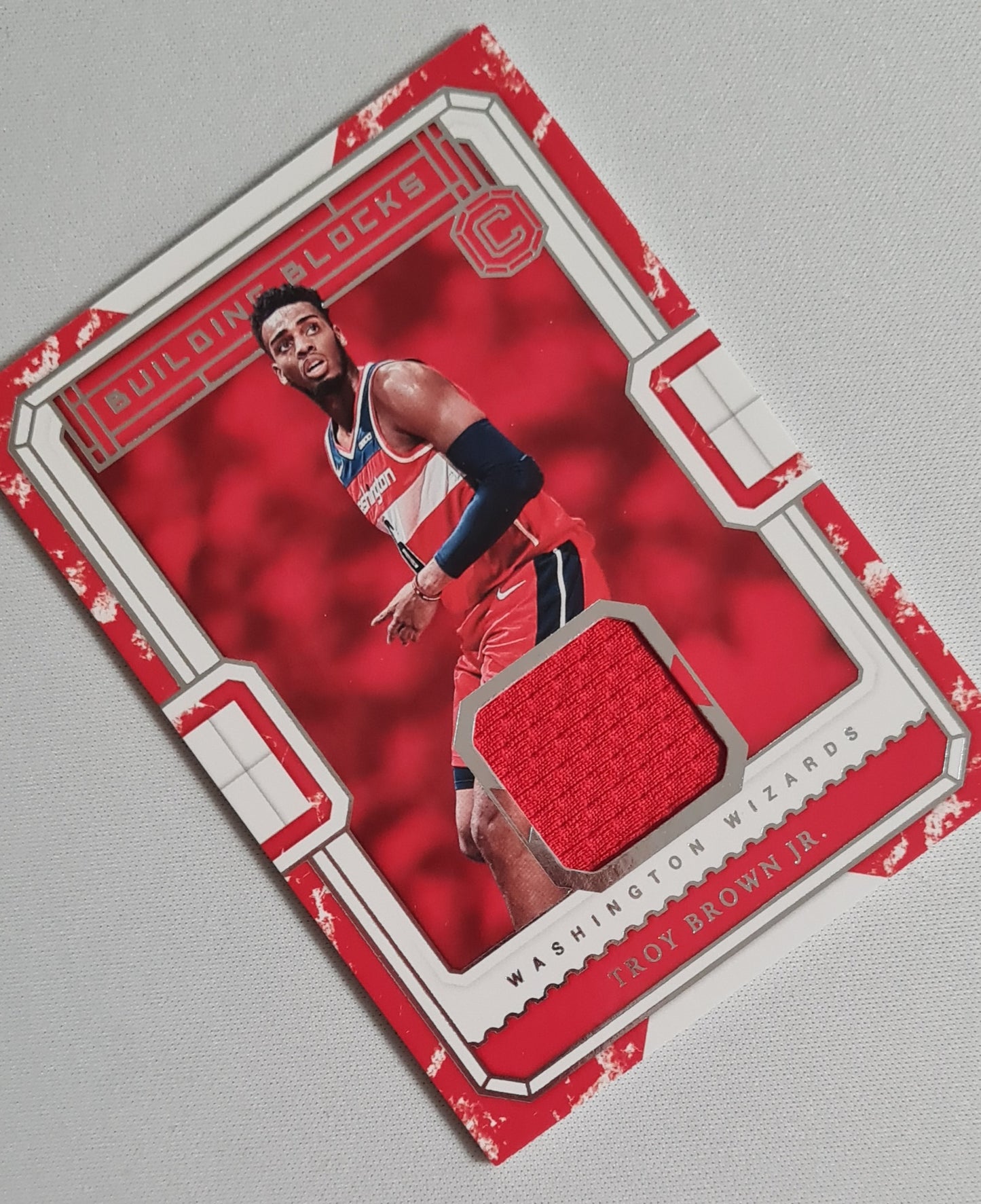 Troy Brown Jr. - 2018/19 Panini Cornerstone Basketball NBA Washington Wizzards #BB-TB /Patch