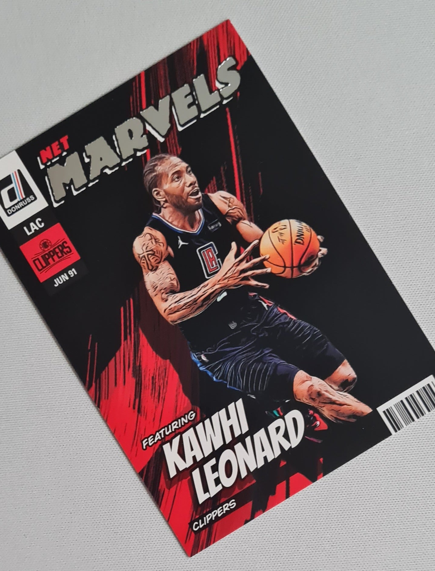 Kawhi Leonard - 2022/23 Panini Donruss Basketball Clippers #1 Net Marvels