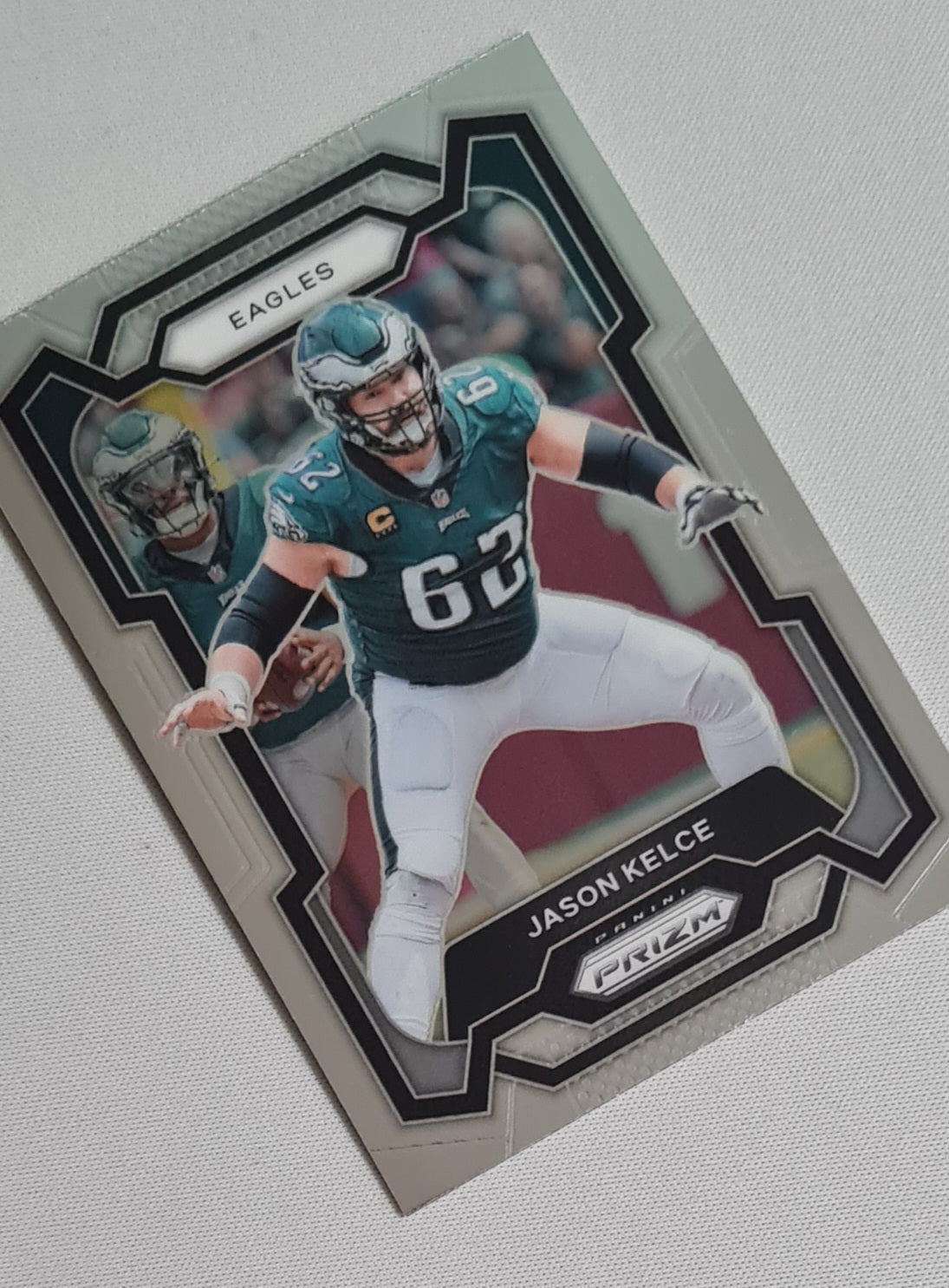 Jason Kelce - 2023 Panini Prizm Football NFL Philadelphia Eagles #245