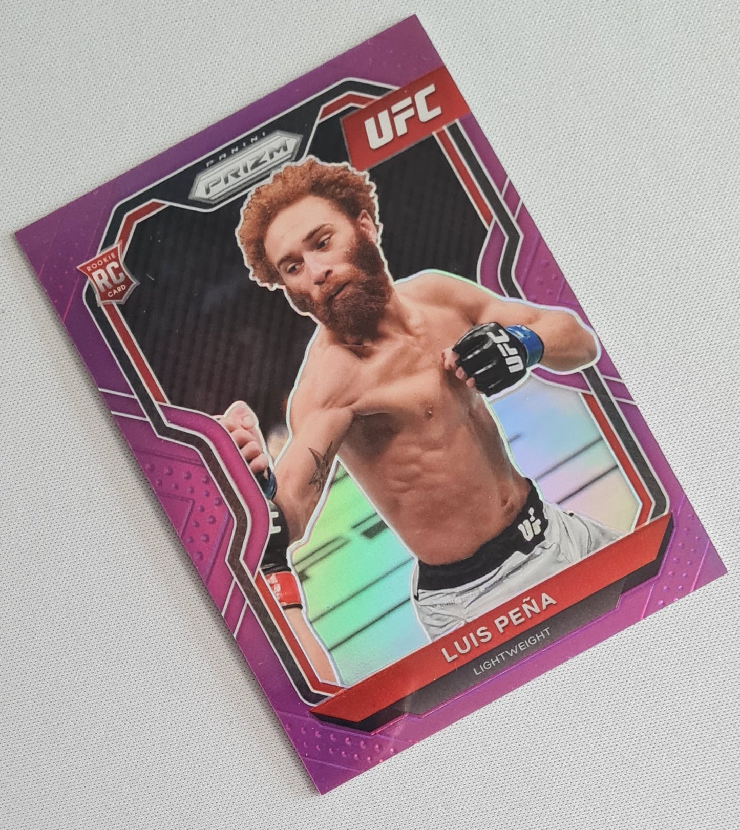 Luis Peña - 2021 Panini Prizm Purple UFC (RC) /149 #27