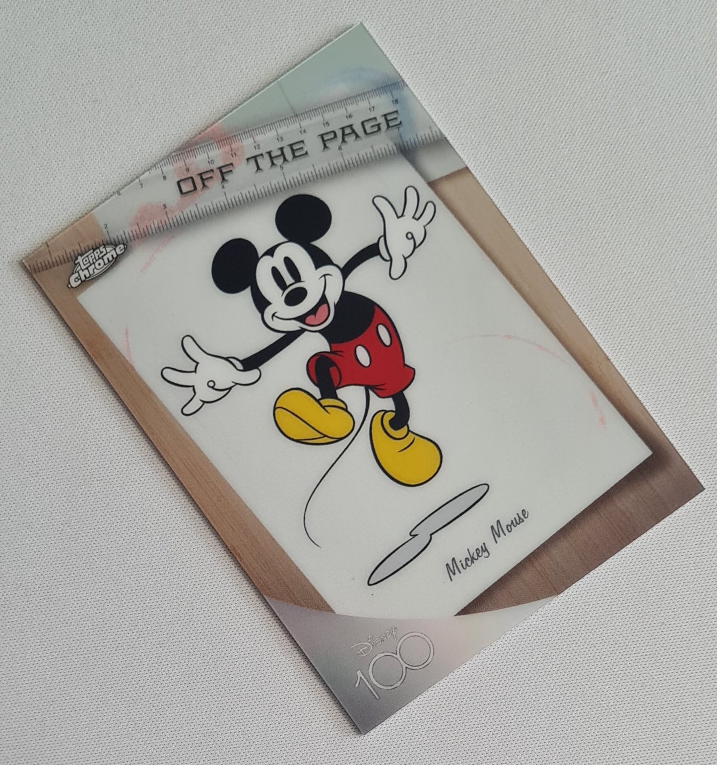 Mickey Mouse - Topps Chrome Disney 100 Off the Page #OTP-5