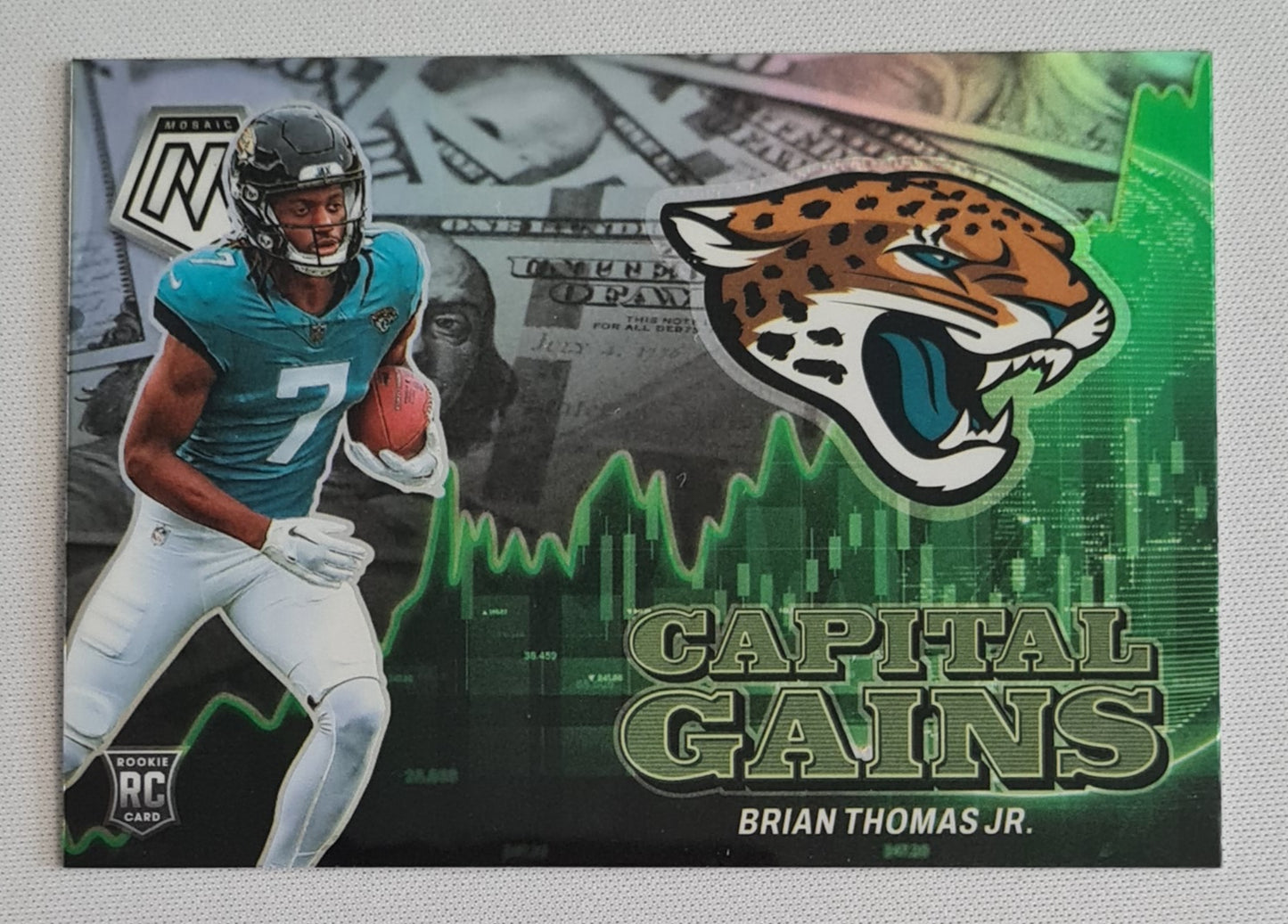 Brian Thompson Jr. - 2024 Panini Mosaic Capital Gains #17