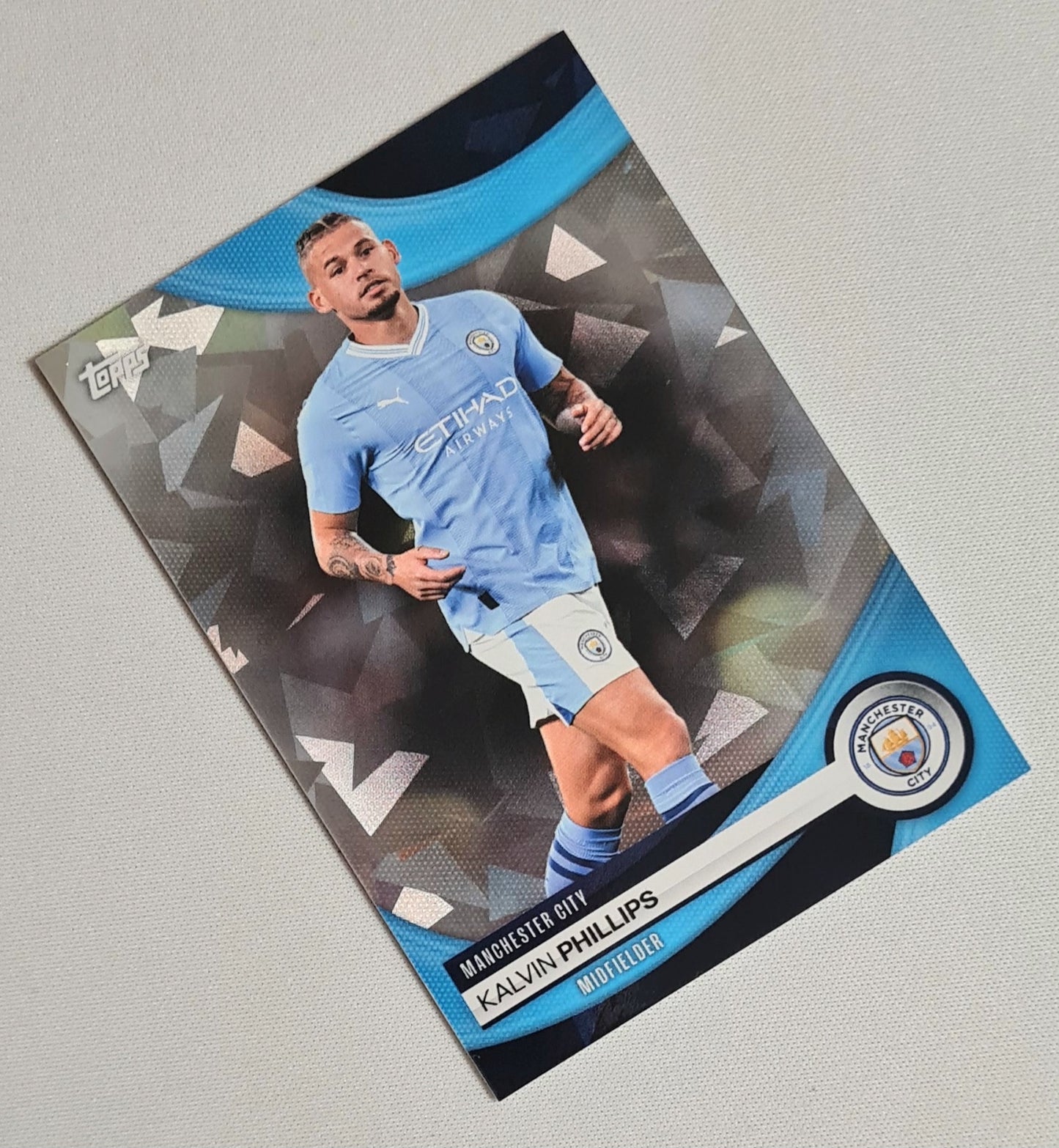 Kalvin Phillips - 2024 Topps Manchester City Team Set Icy Foil #18