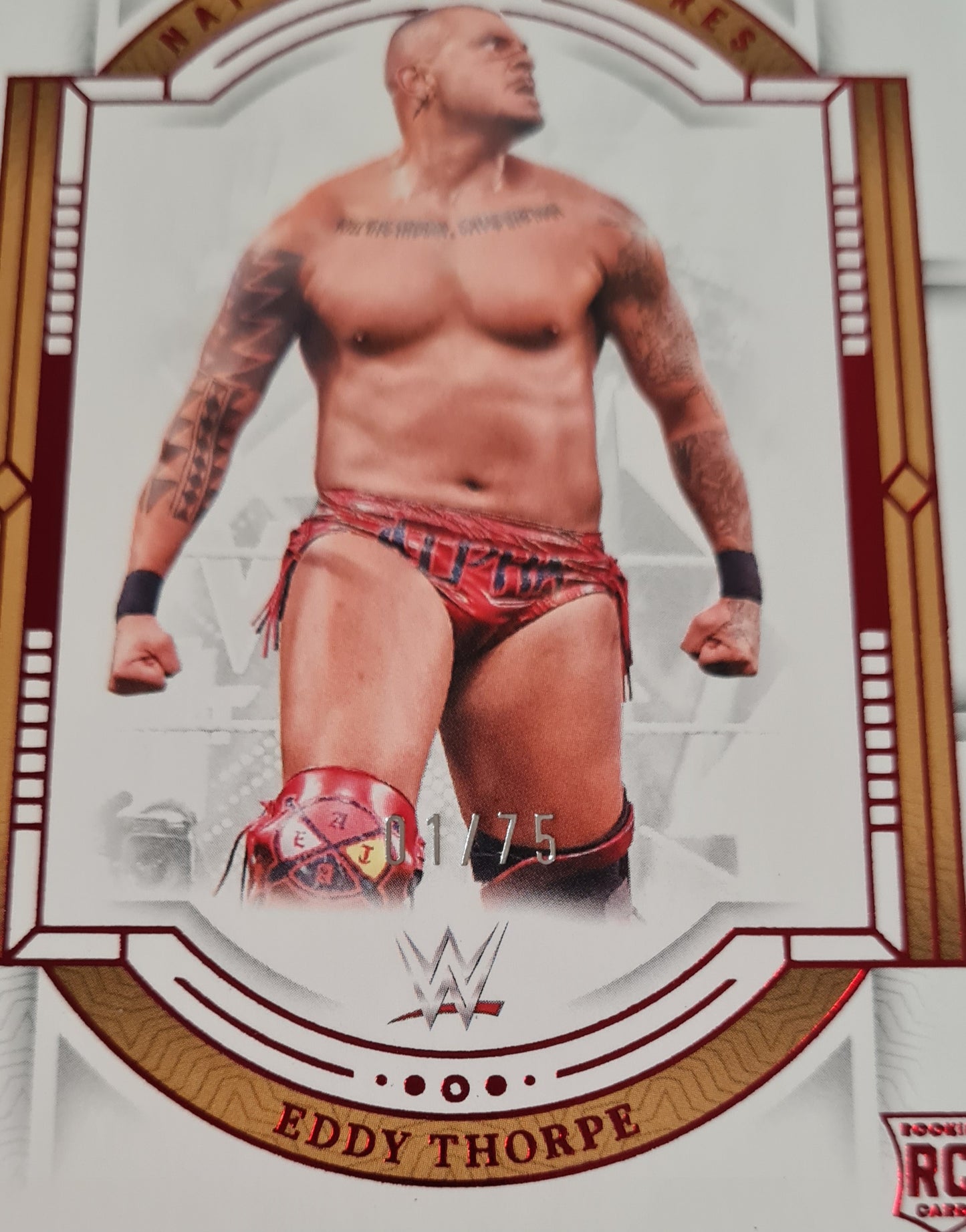 Eddy Thorpe - 2024 Panini National Treasures WWE Wrestling NXT #55 /75