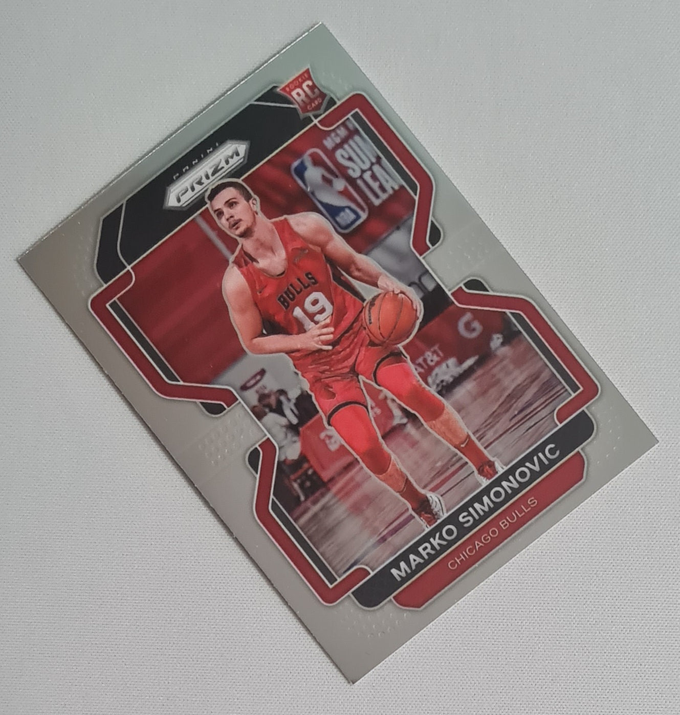 Marko Simonovic - 2021/22 Panini Prizm Basketball NBA Chicago Bulls (RC) #166