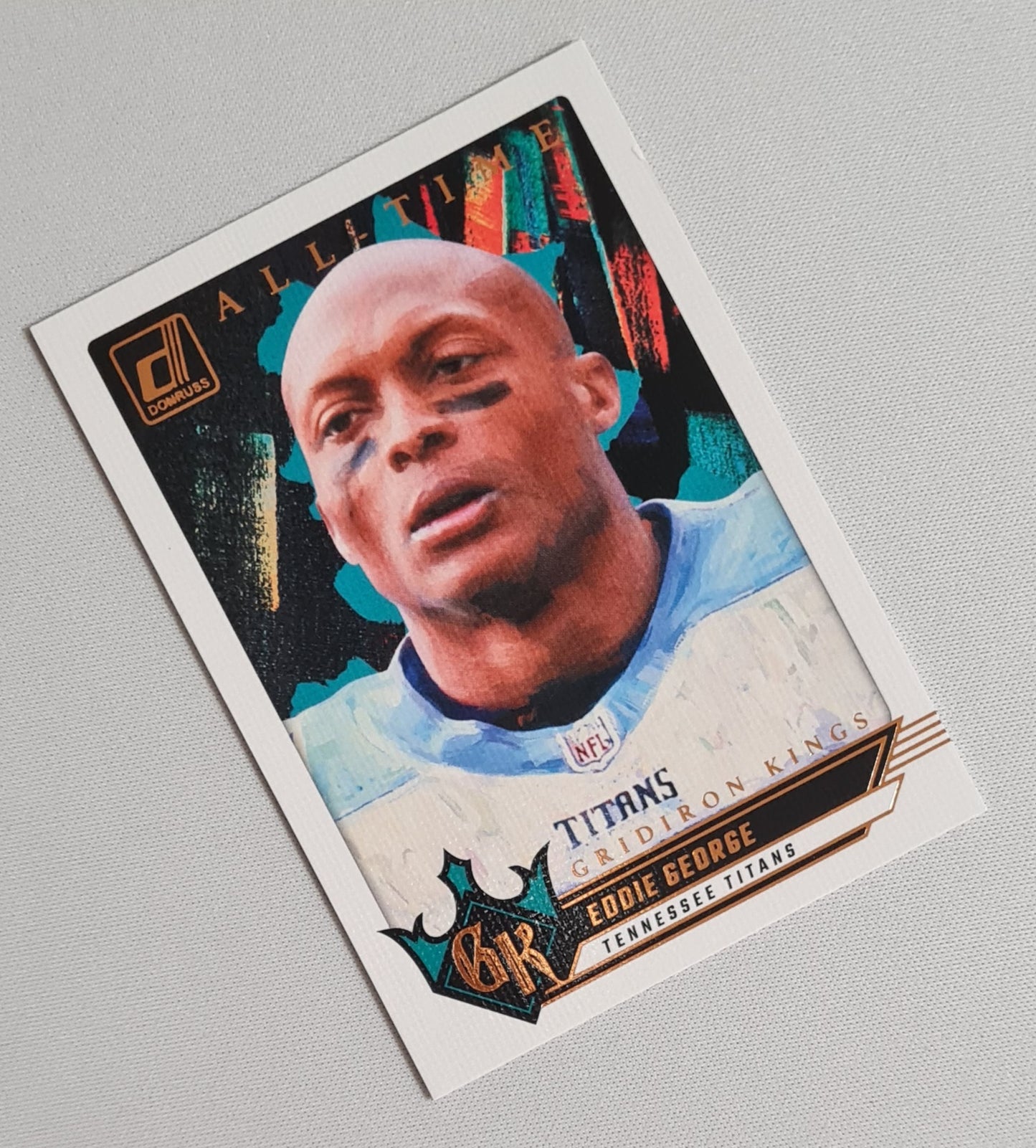 Eddie George - 2024 Panini Donruss Football NFL Titans - Gridiron Kings #5