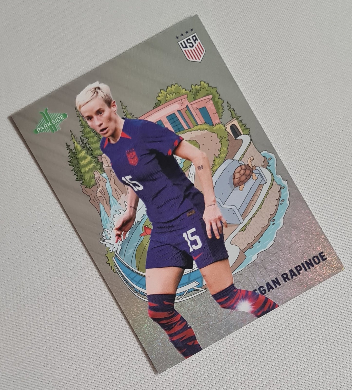 Megan Rapinoe - 2024 Parkside Collectibles National Team USA (USWNT Players) #HT-3 /199