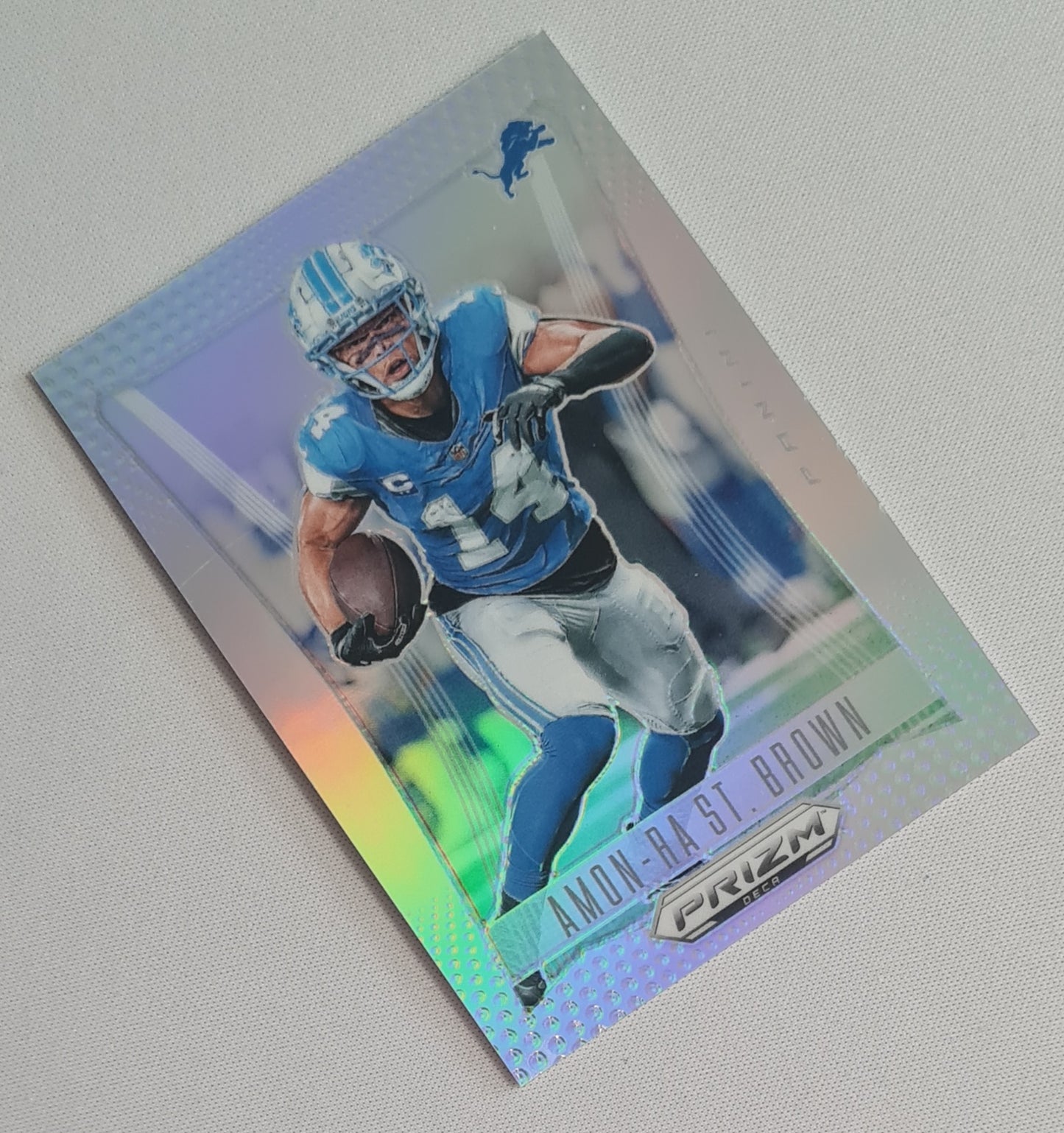 Amon-Ra St. Brown - 2024 Panini Prizm Deca Football NFL Deroit Lions #97 Refractor