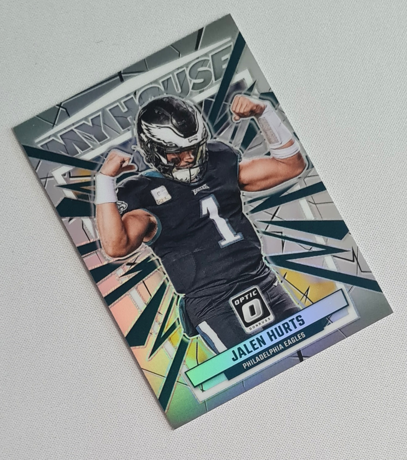 Jalen Hurst - 2023 Panini Donruss Optic Football NFL Eagles MY HOUSE #10