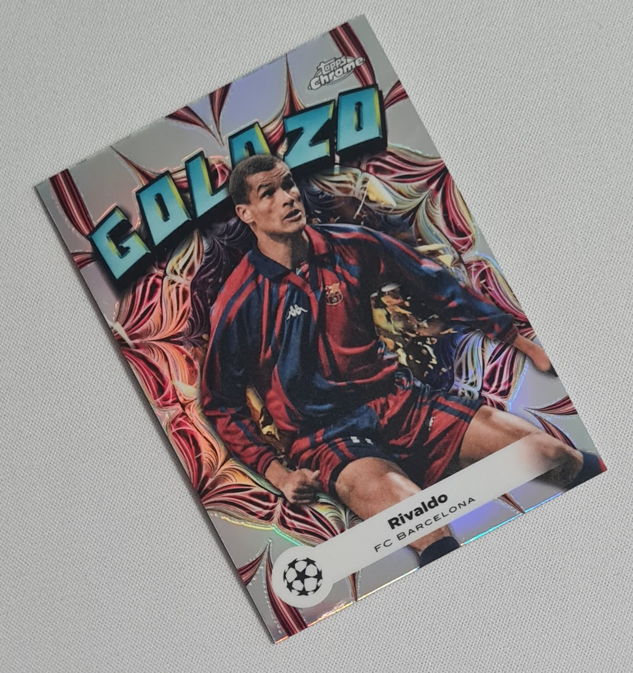 Rivaldo - 2024 Topps Chrome Golazo FC Barcelona (CL) #GL-7