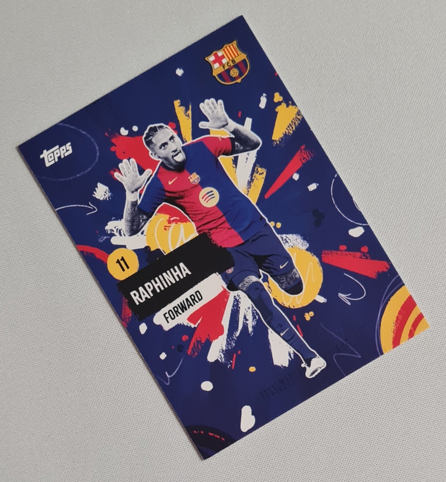 Raphinha - 2024 Topps FC Barcelona Official Club Product #31