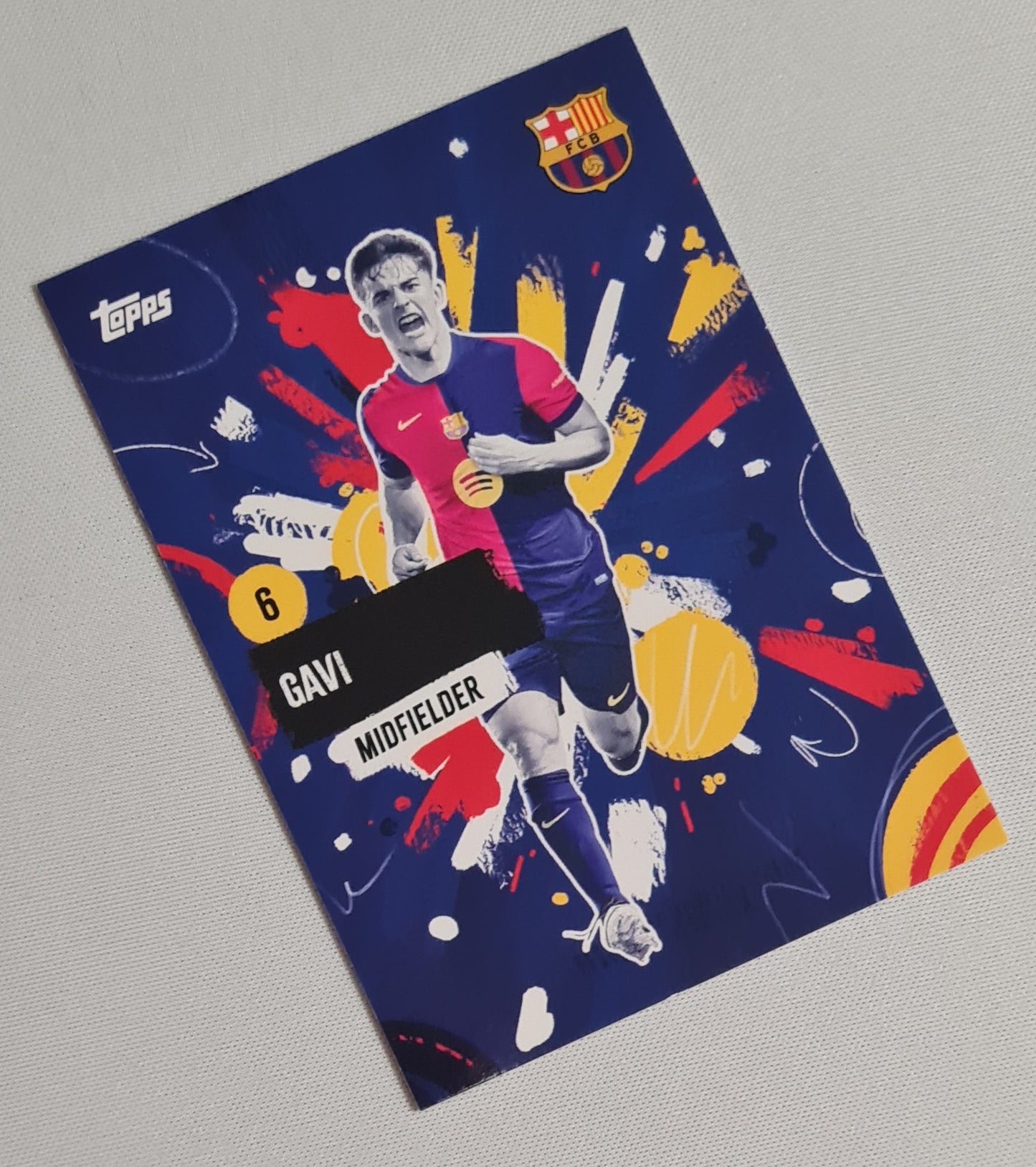 Gavi - 2024 Topps FC Barcelona Official Club Product #28