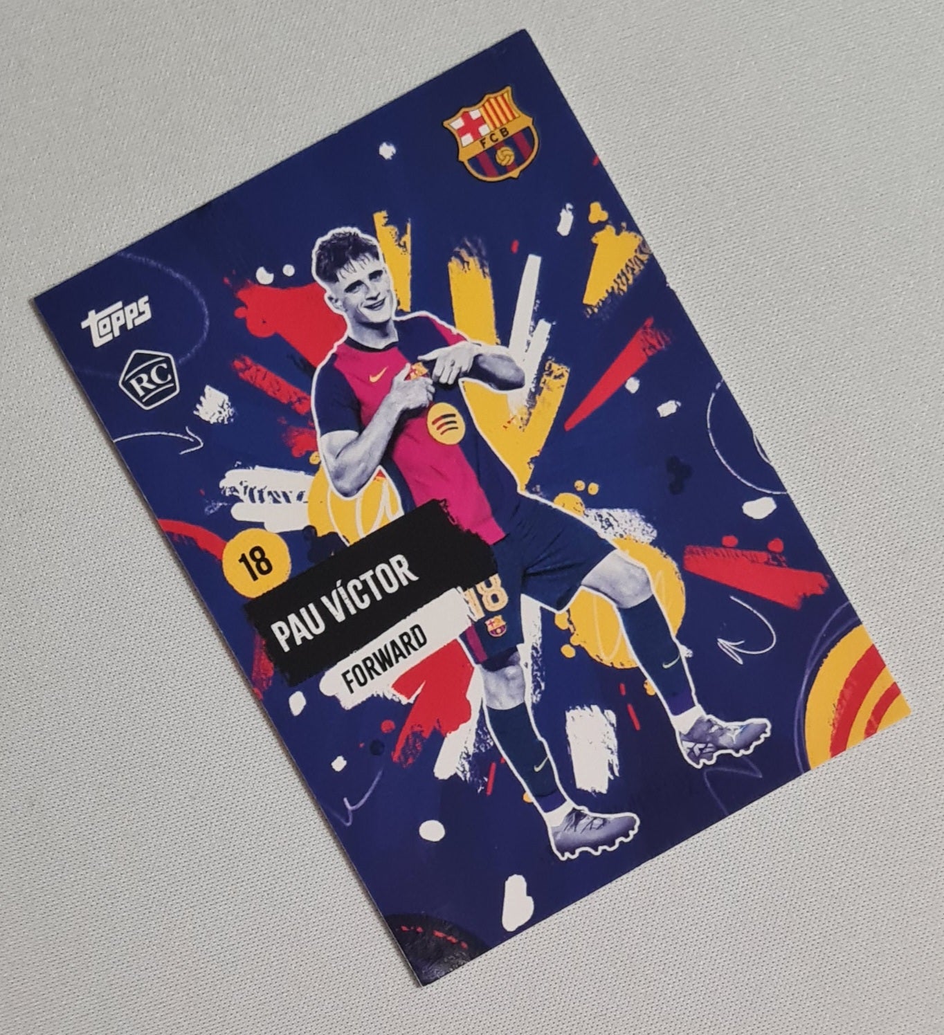 Pau Victor - 2024 Topps FC Barcelona Official Club Product #29