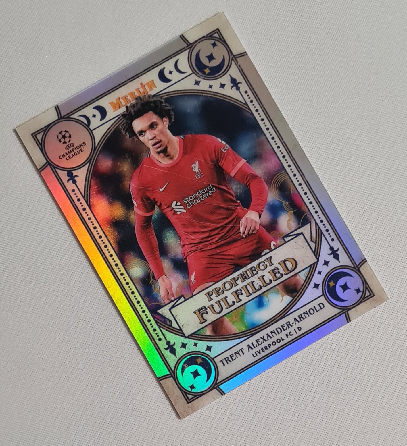 Trent Alexander-Arnold - 2022 Topps Merlin Prophegy Fulfilled EPL Liverpool #PF-4 Refractor