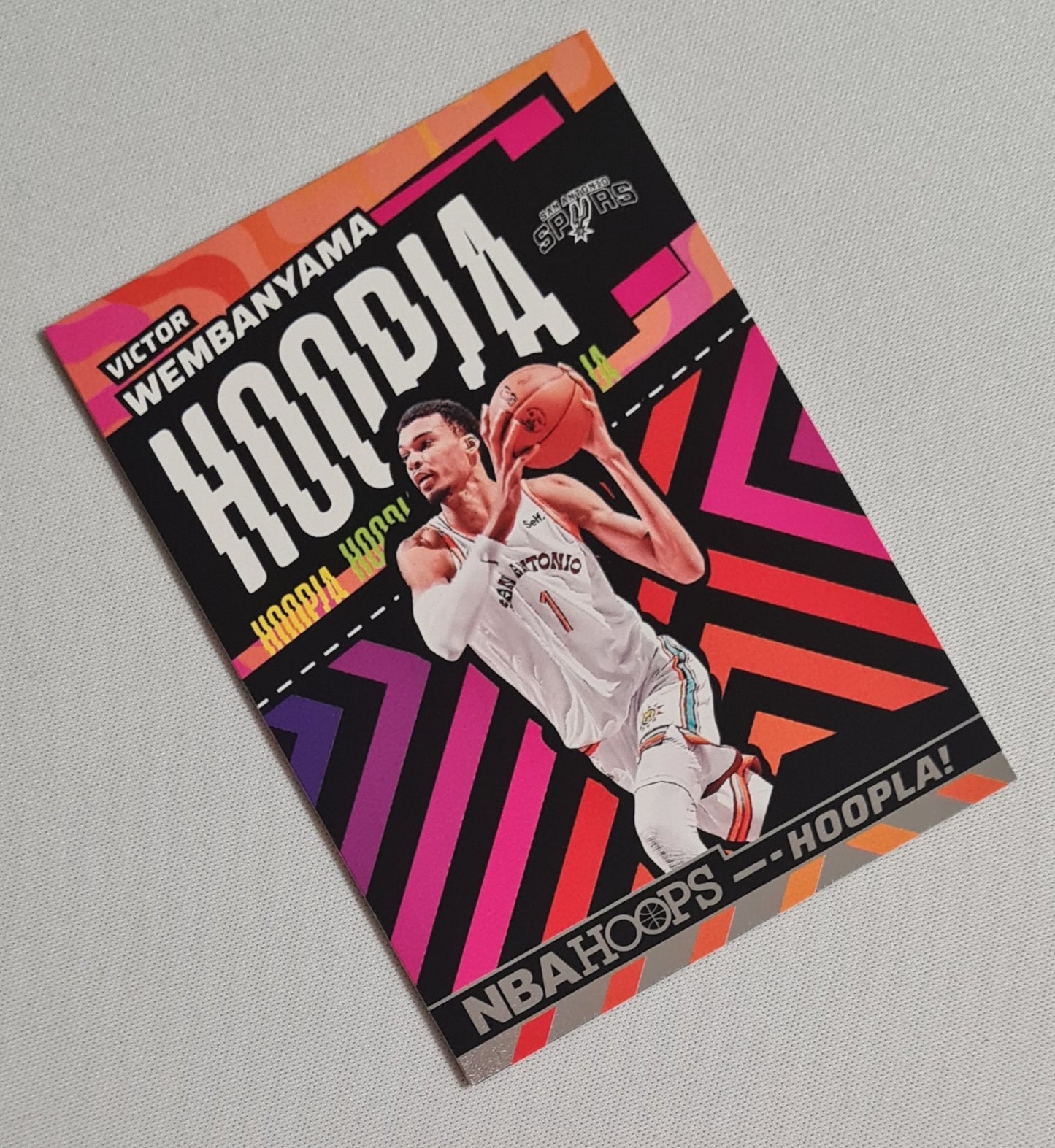 Victor Wembanyama - 2024/25 Panini Hoops Basketball NBA San Antonio Spurs - Hoopla - #12