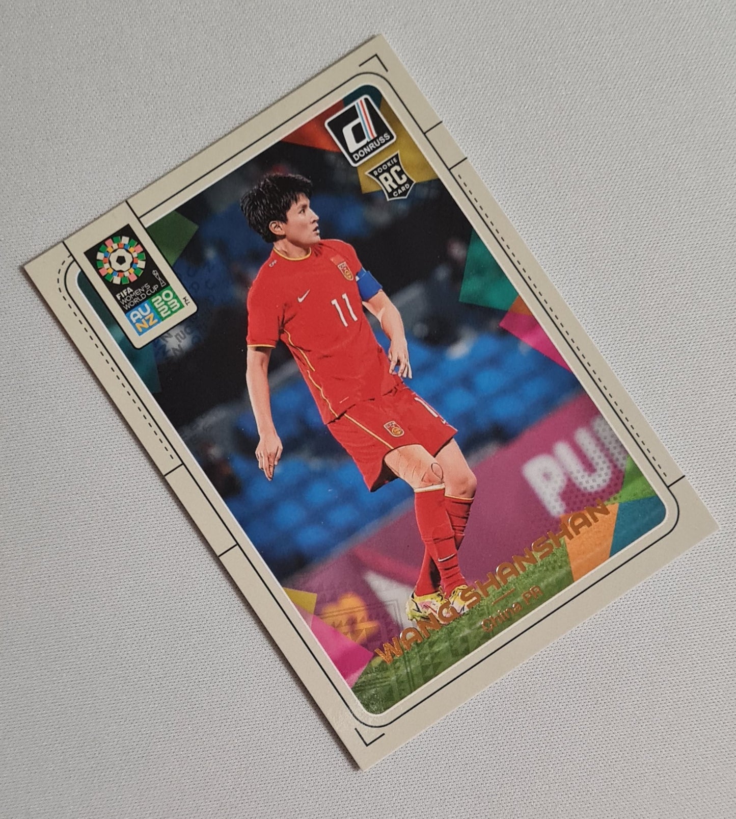 Wang Shanshan - 2023 Panini Donruss FIFA Women's World Cup 2023 Soccer National Team China PR #26
