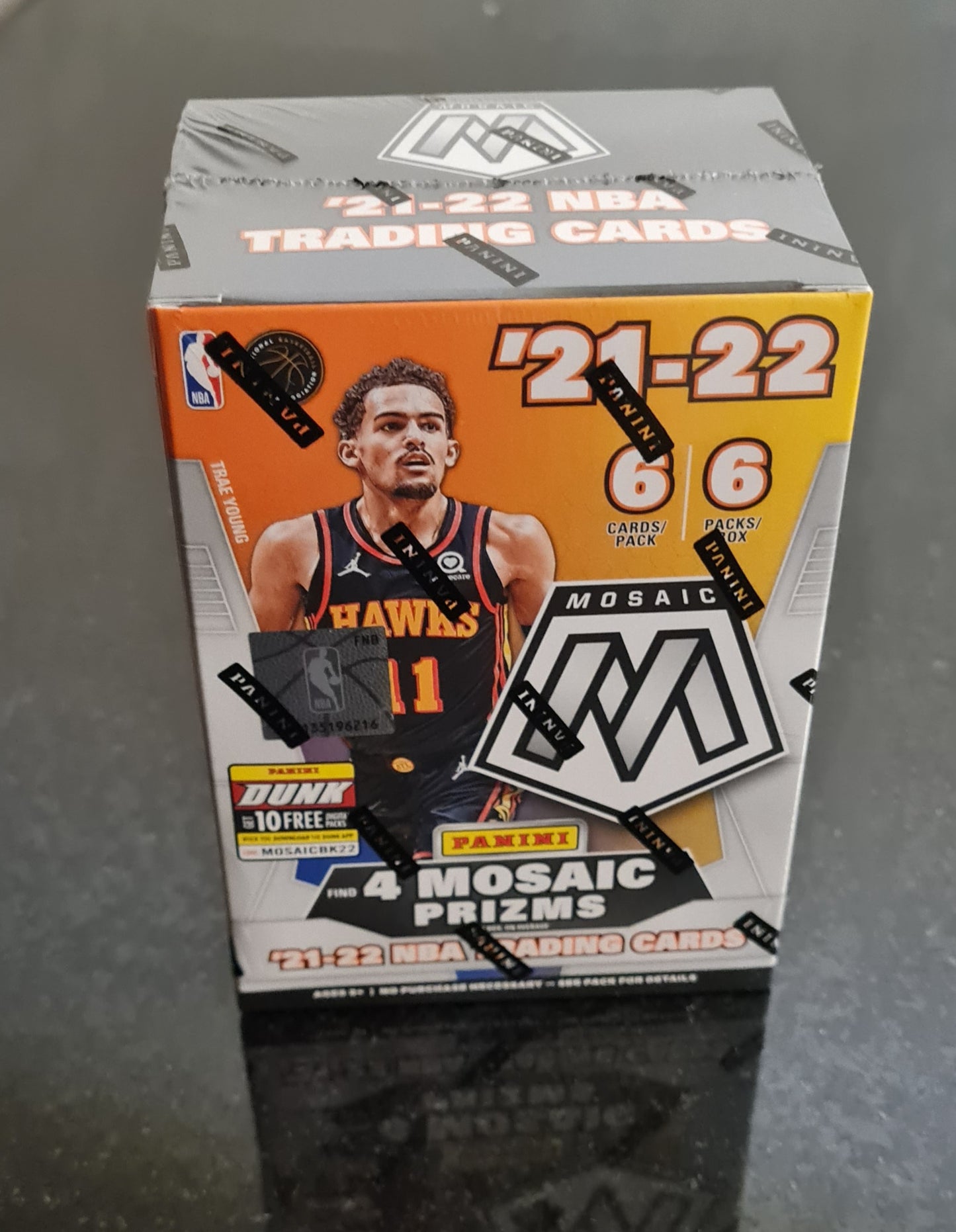 2021/22 Panini Mosaic Basketball 6-Pack Blaster NBA Basketball